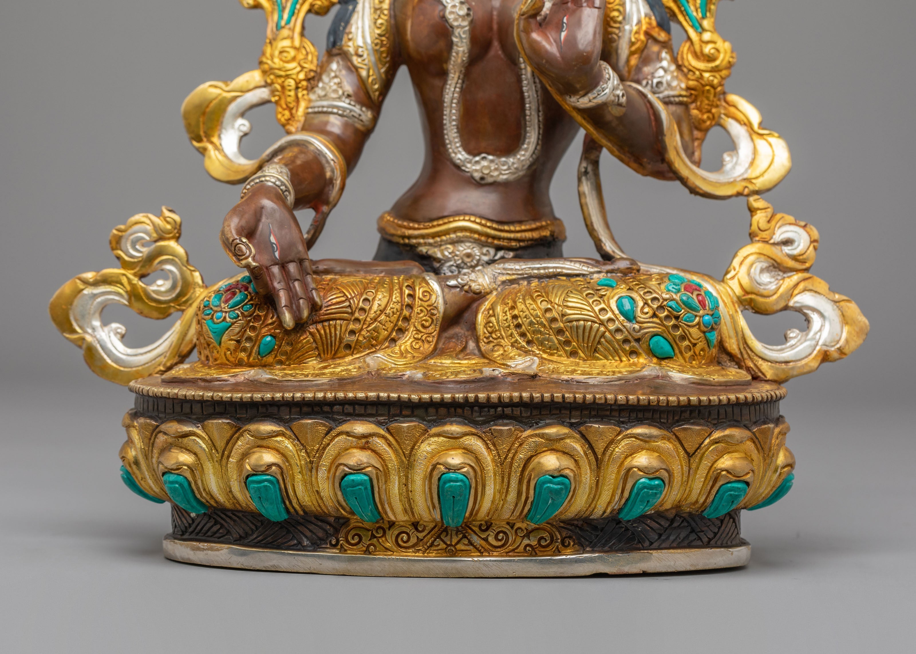 Goddess of Long Life White Tara Statue | Symbol of Healing & Protection