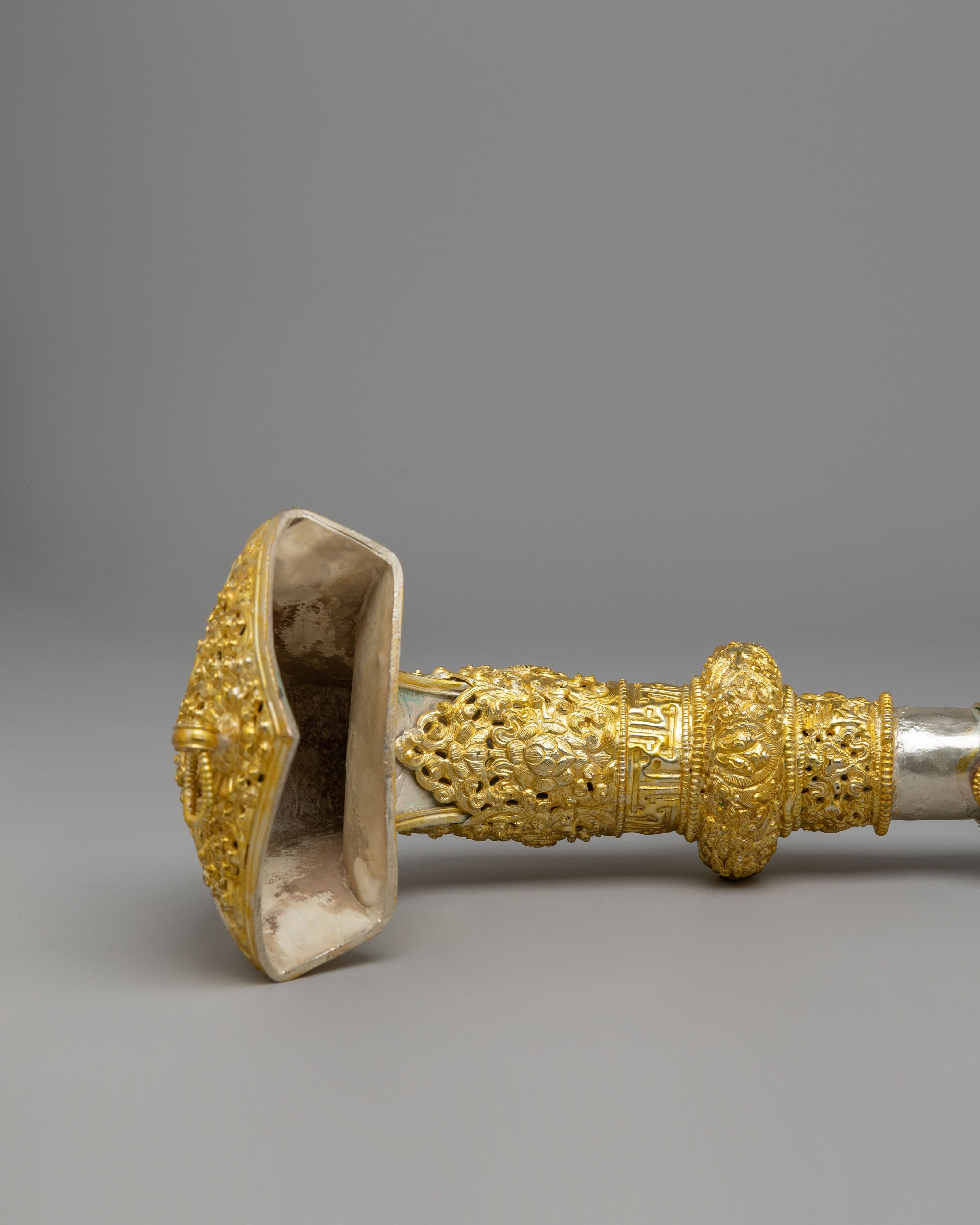Buddhist Ritual Kangling | Handcrafted Copper Trumpet
