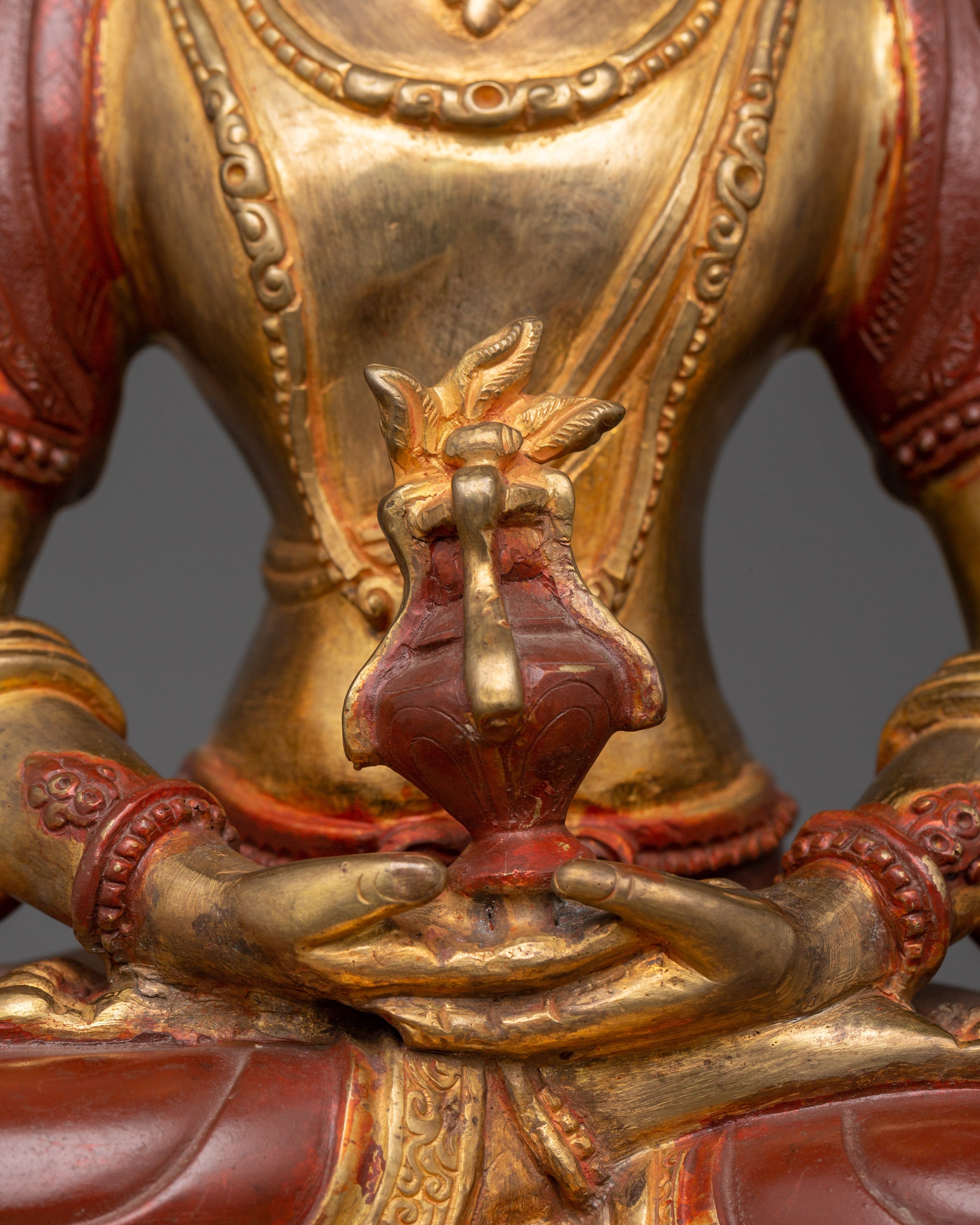 Bodhisattva Amitayus Statue | Himalayan Buddhist Artwork of Nepal