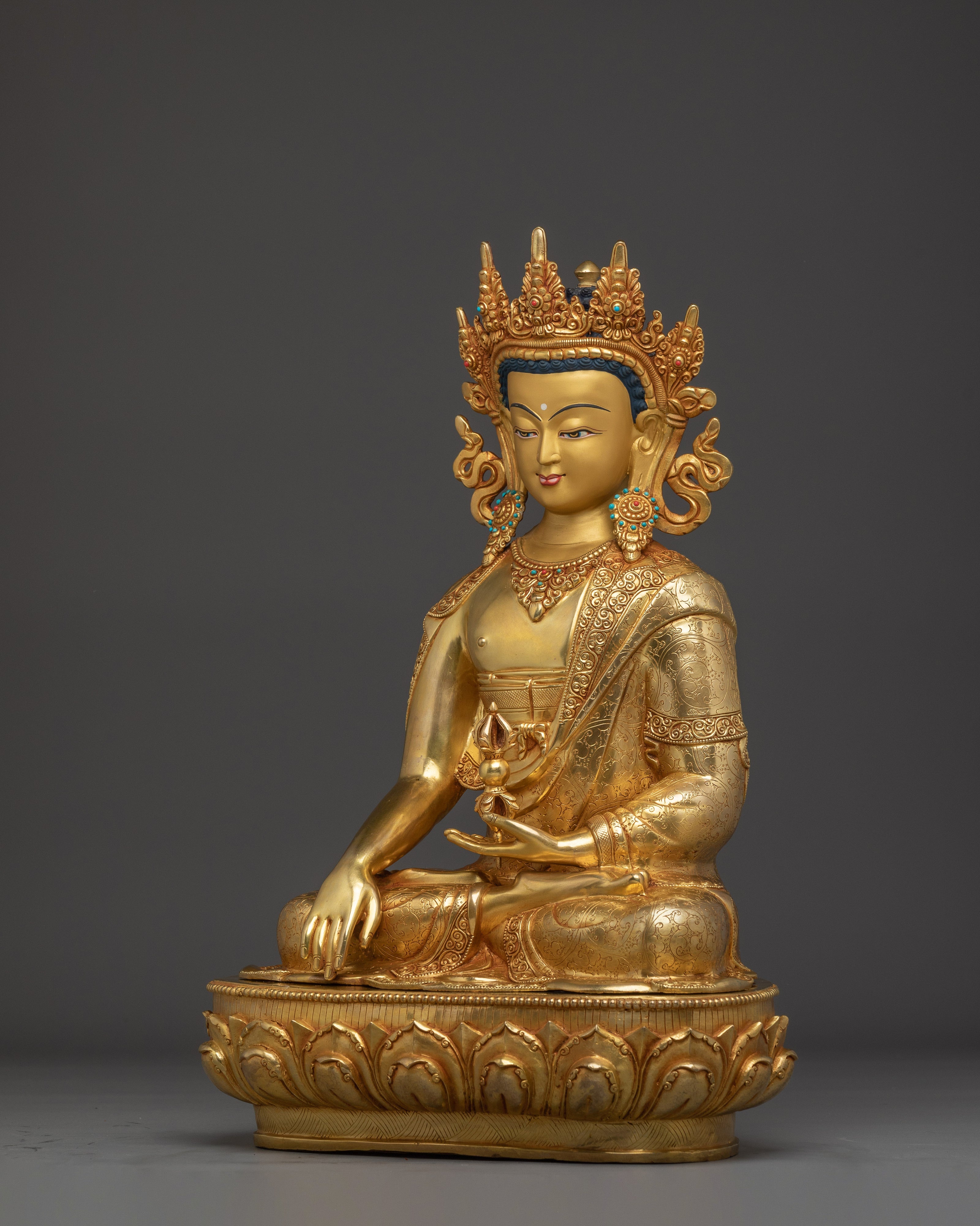 Mitrugpa Himalayan Statue | Akshobhya Buddha Artwork