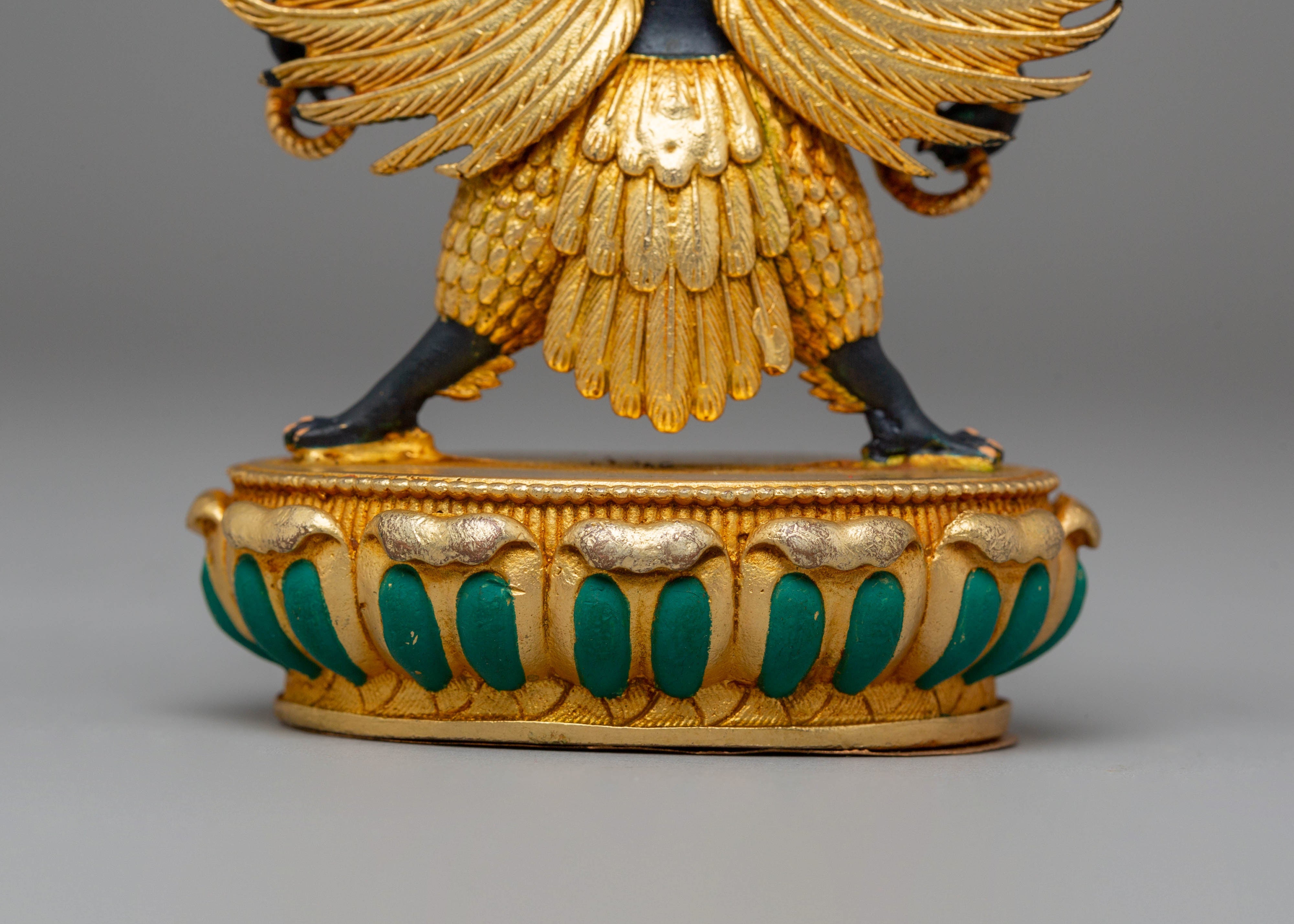 Handcrafted Buddhist Garuda Sculpture | Divine Protector Against Negativity