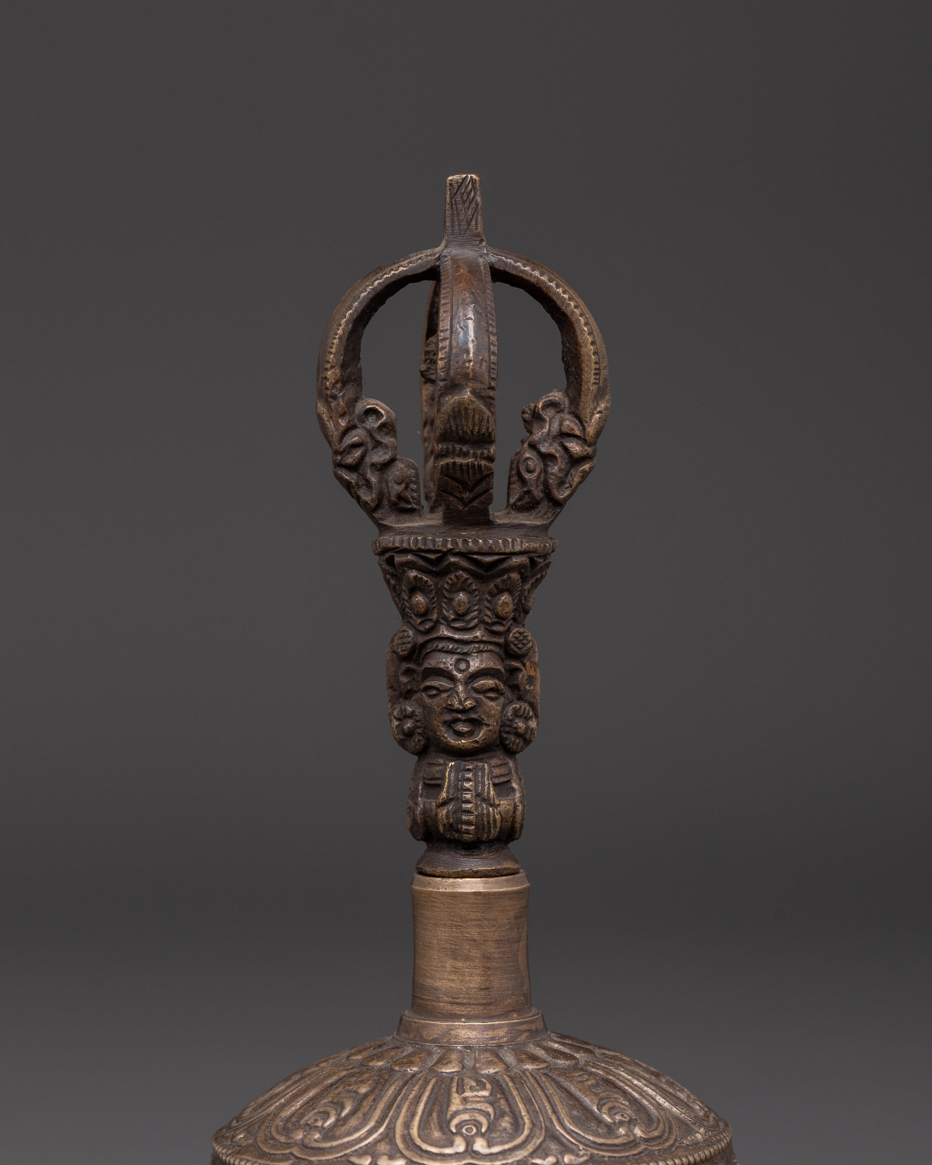 Sacred Pair Bell and Vajra | Divine Ritual Tools