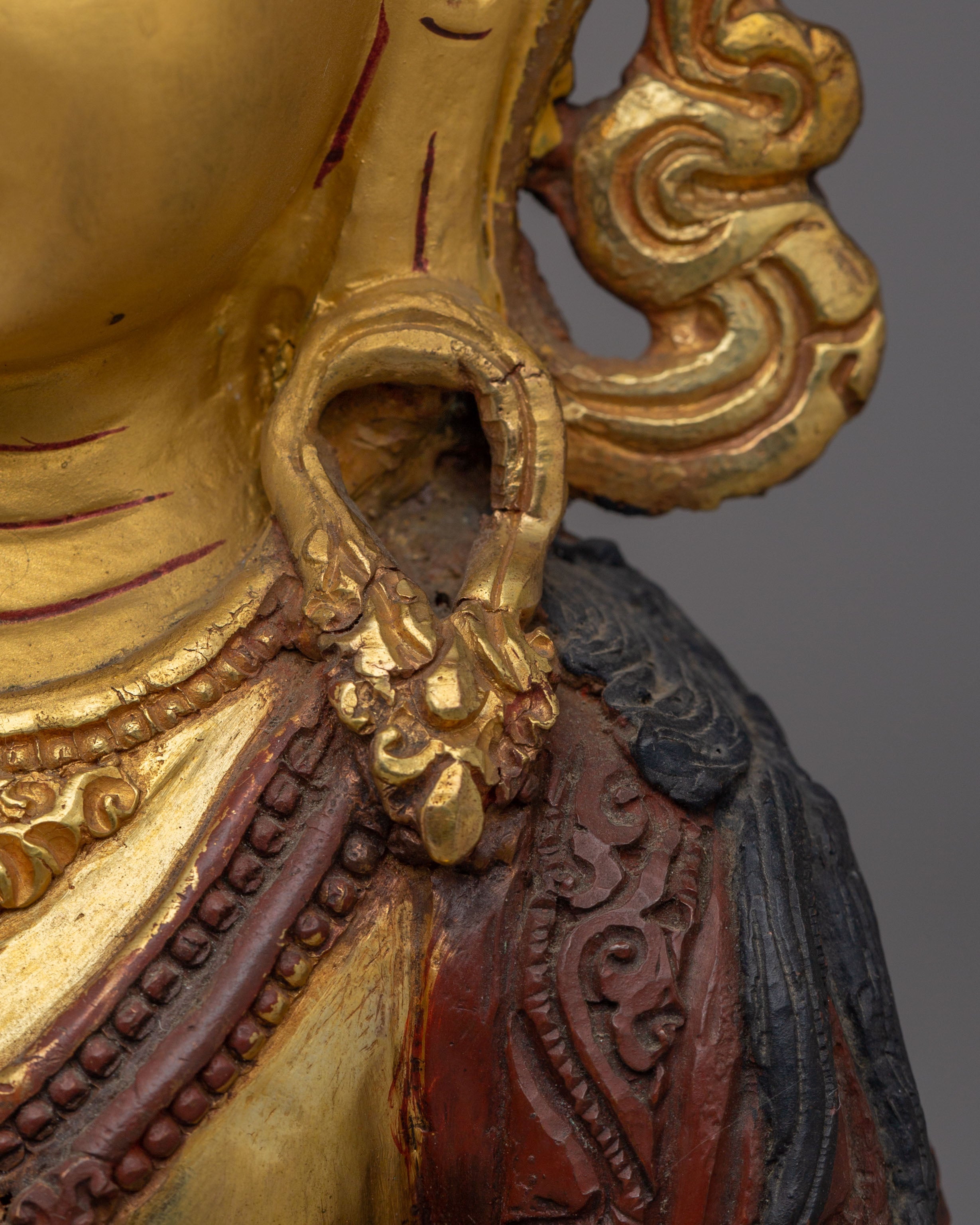 Tibetan Sacred Vajrasattva Statue | Spiritual Artwork