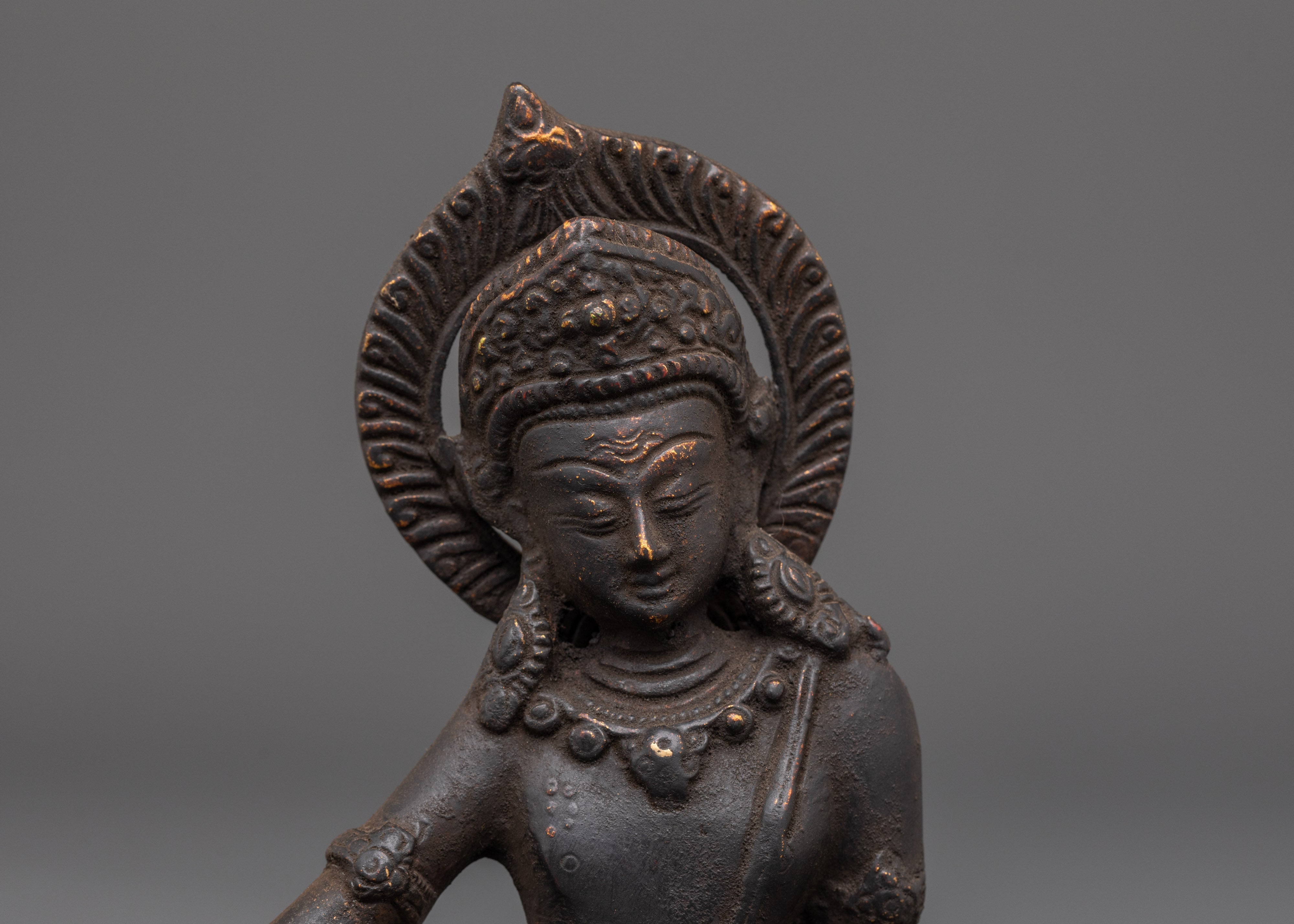 Indra Copper Sculpture | Spiritual Home Decor