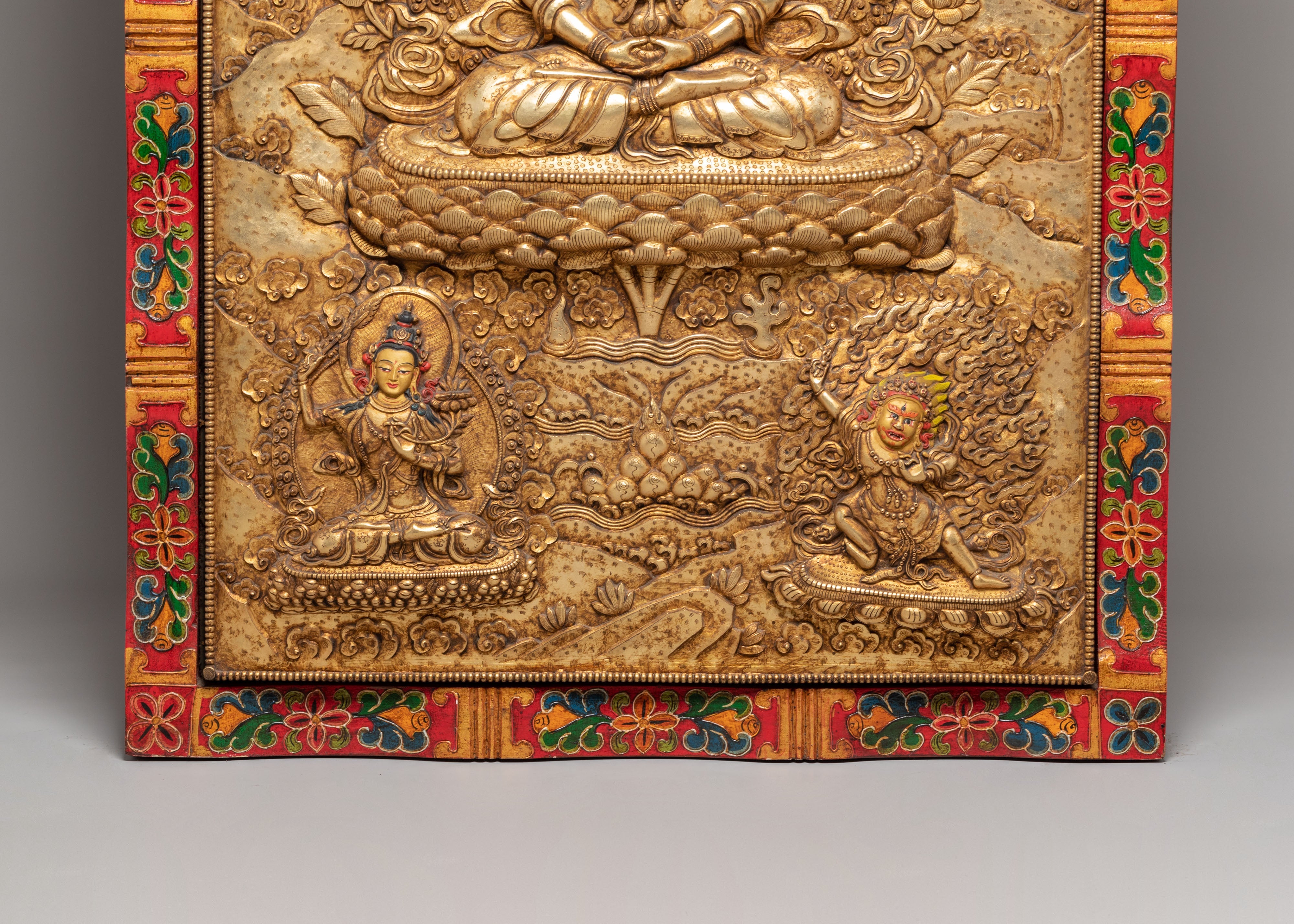 Amitayus Buddha of Infinite Life Wall Hanging | Symbol of Longevity