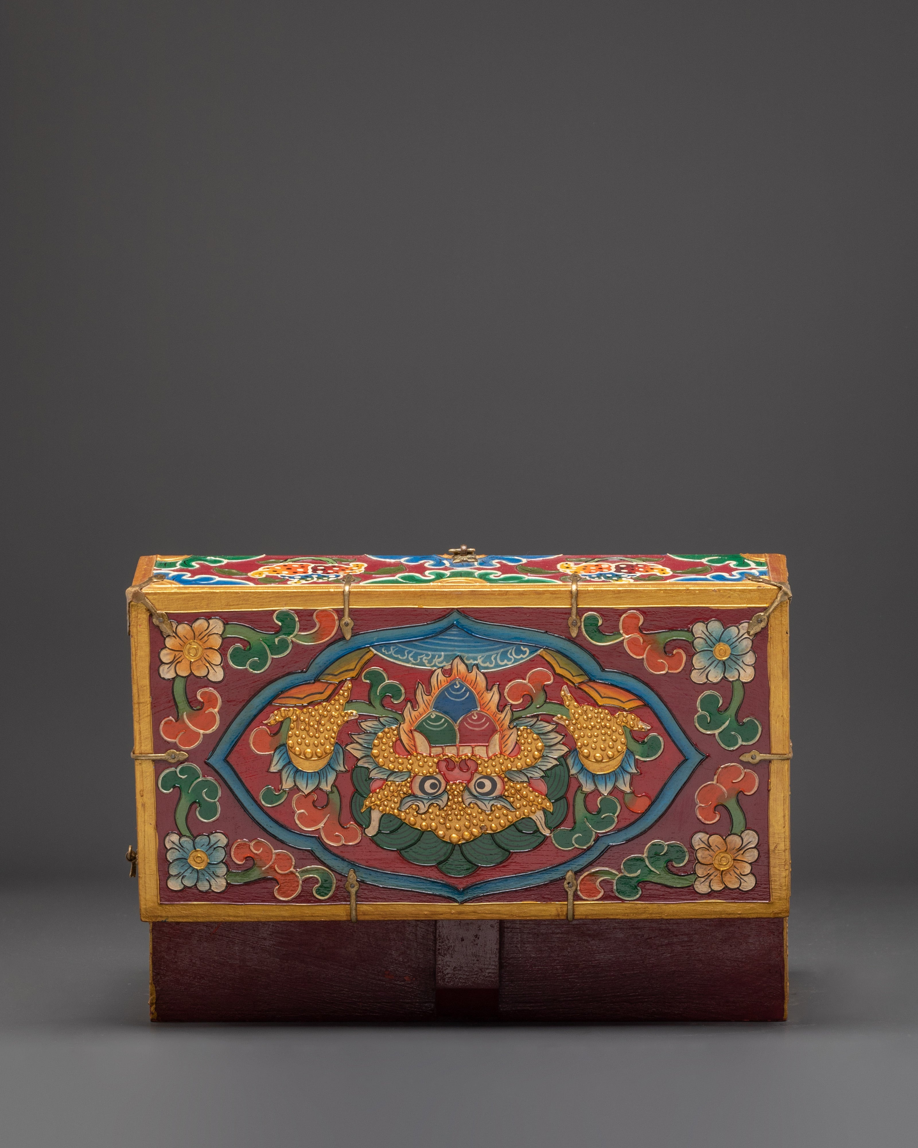 Buddhist Altar Box with Buddha Statue | Altar and Meditation Decor