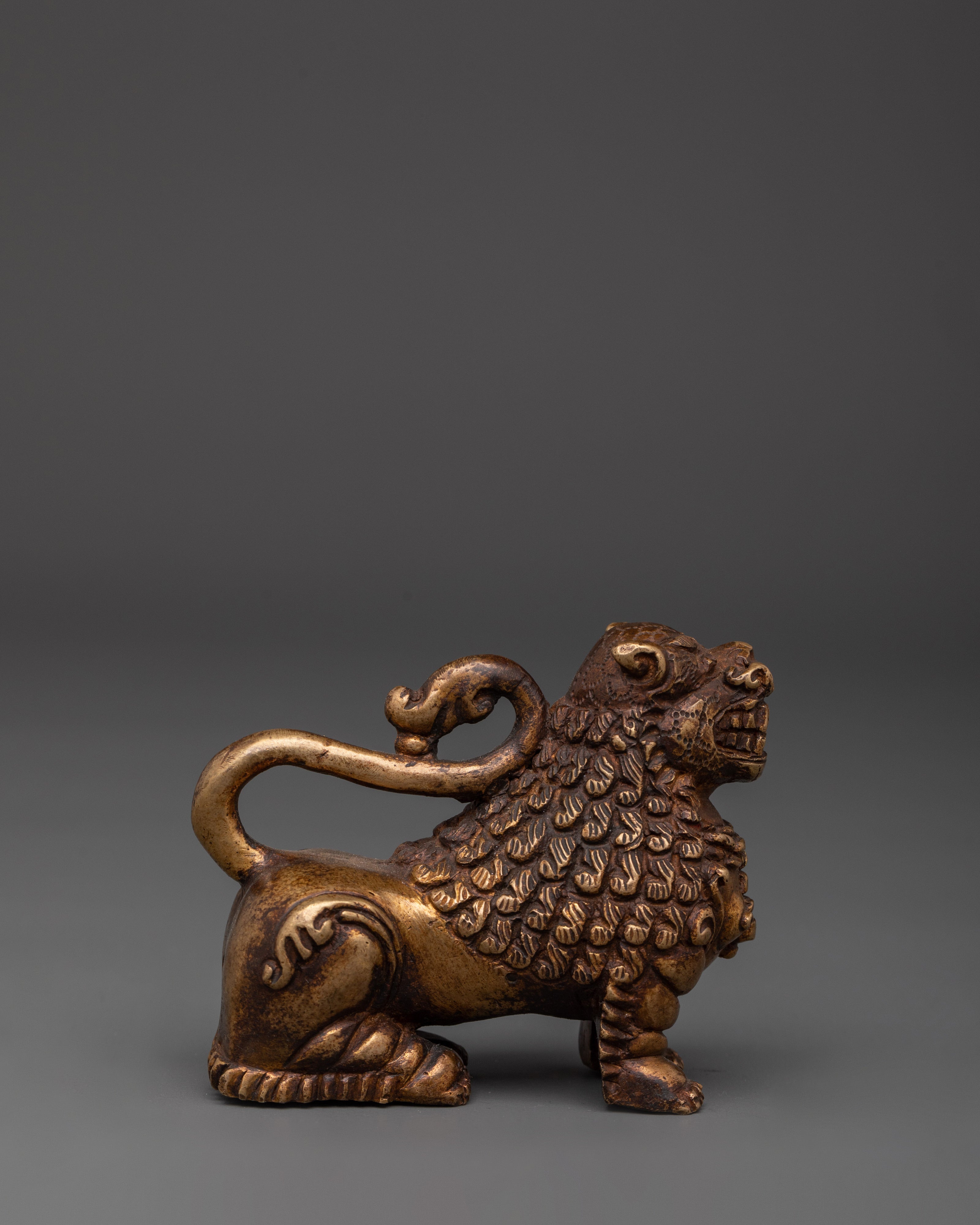 Sacred Guardian Lion Statue Set Spiritual Protection