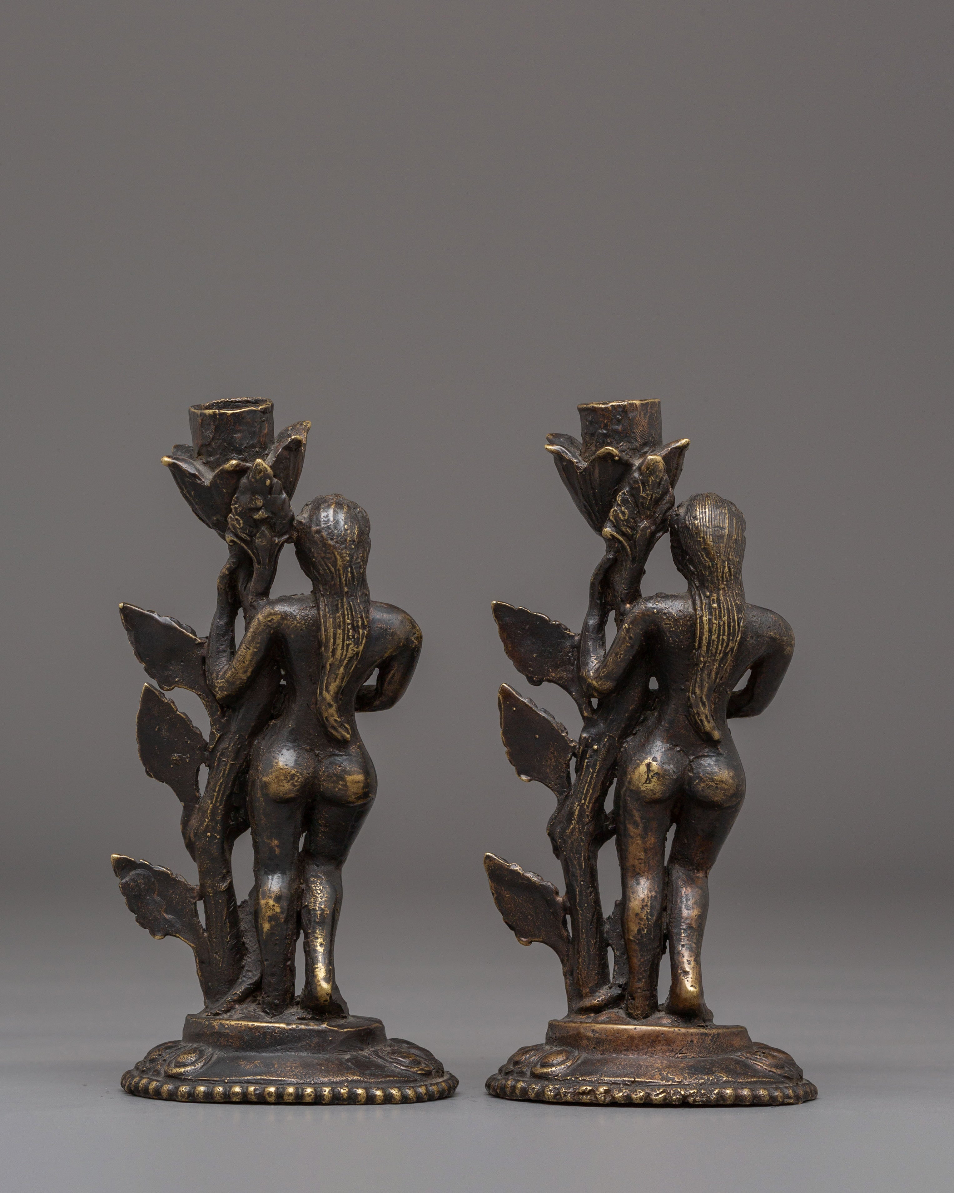 Handmade Candle Holder Set | Handcrafted Oil Lamp