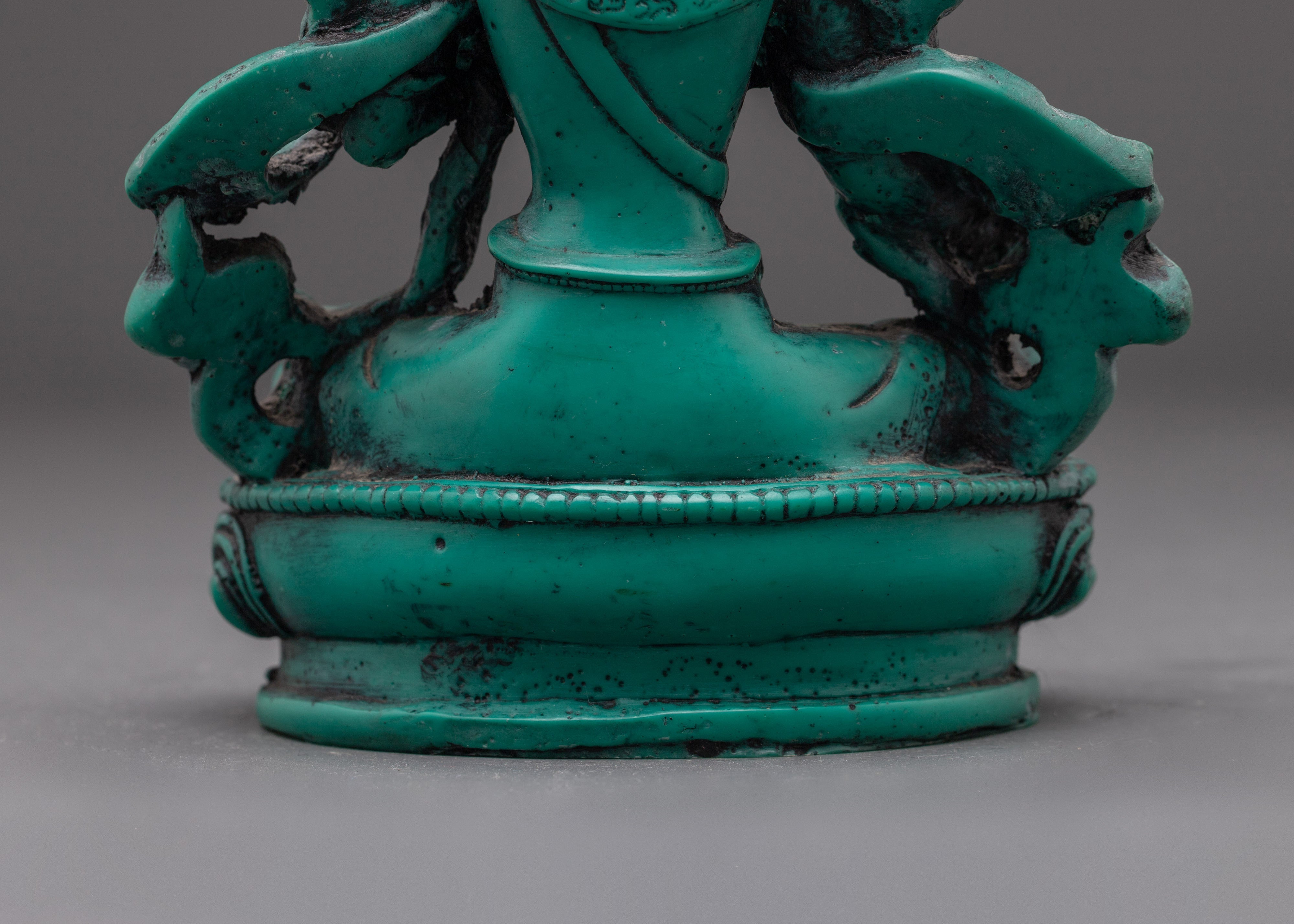 Spiritual Green Tara sculpture | Tibetan Goddess Tara Statue