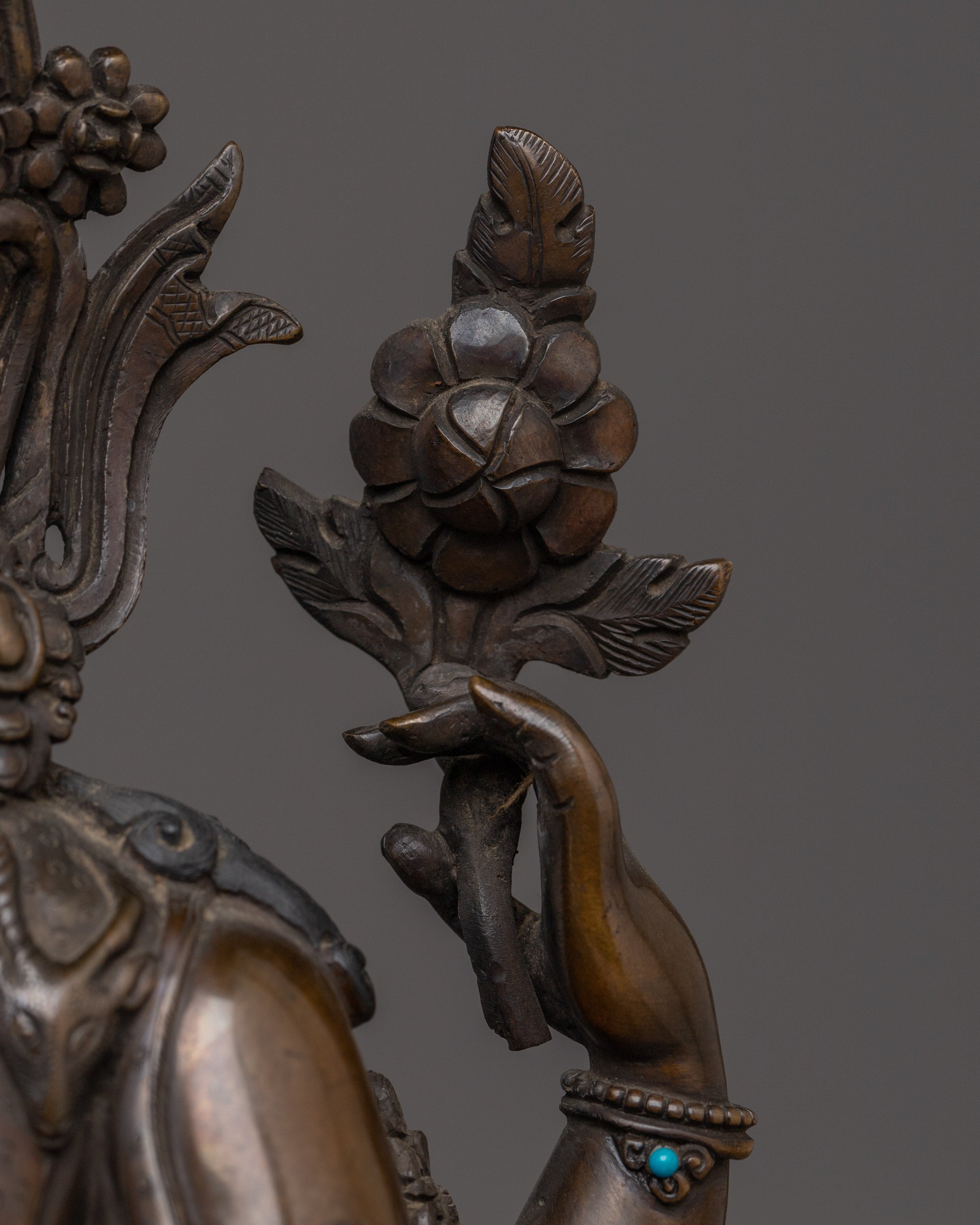 Spiritual Chenrezig Statue | Tibetan Icon of Compassionate Wisdom