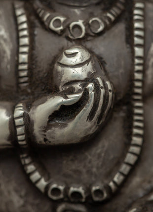 Sacred Dzambhala Ghau Box | Buddhist Artifact for Prosperity and Protection