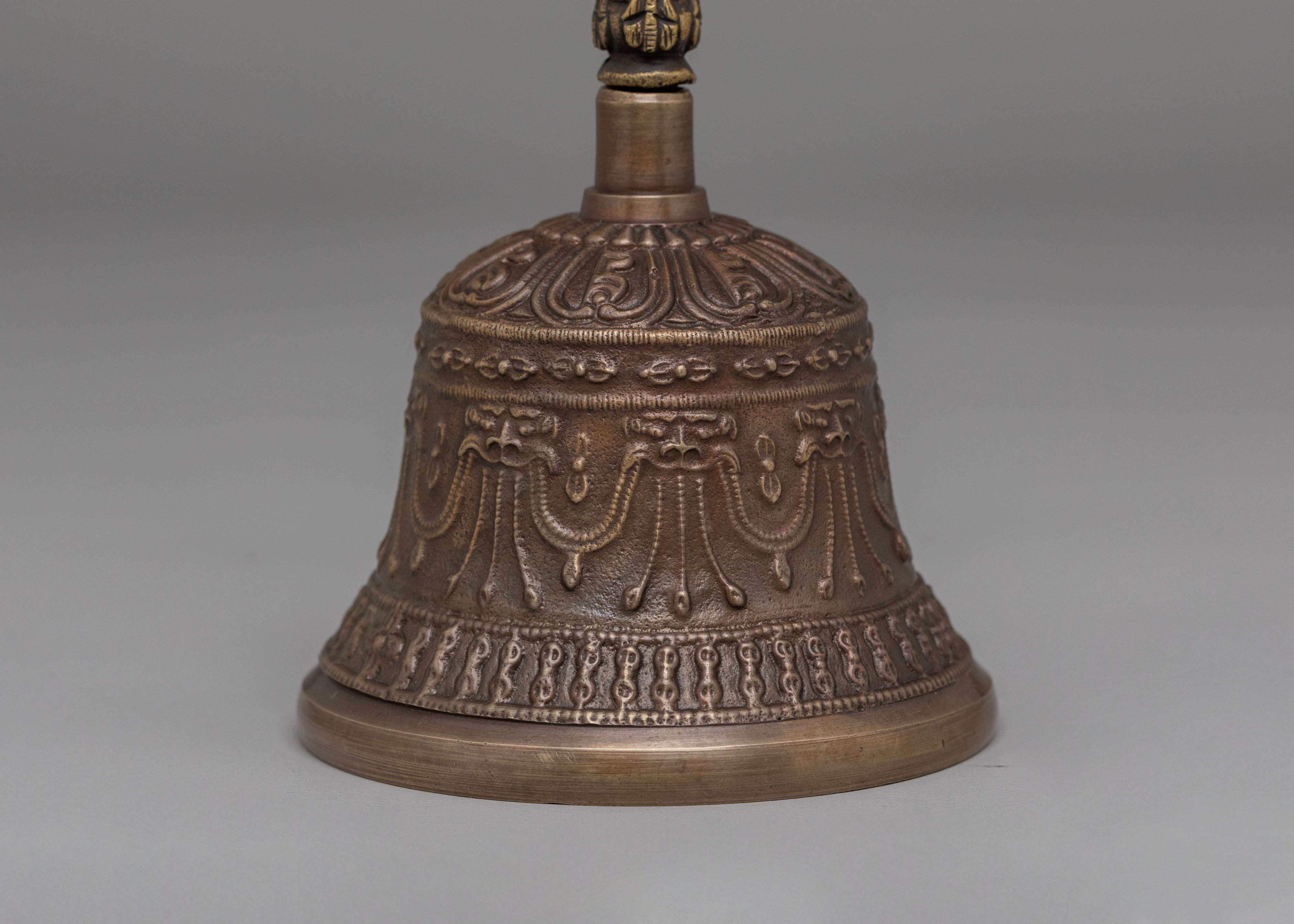 Buddhist Altar Vajra and Bell Set | Ritual Tools for Meditation & Prayer