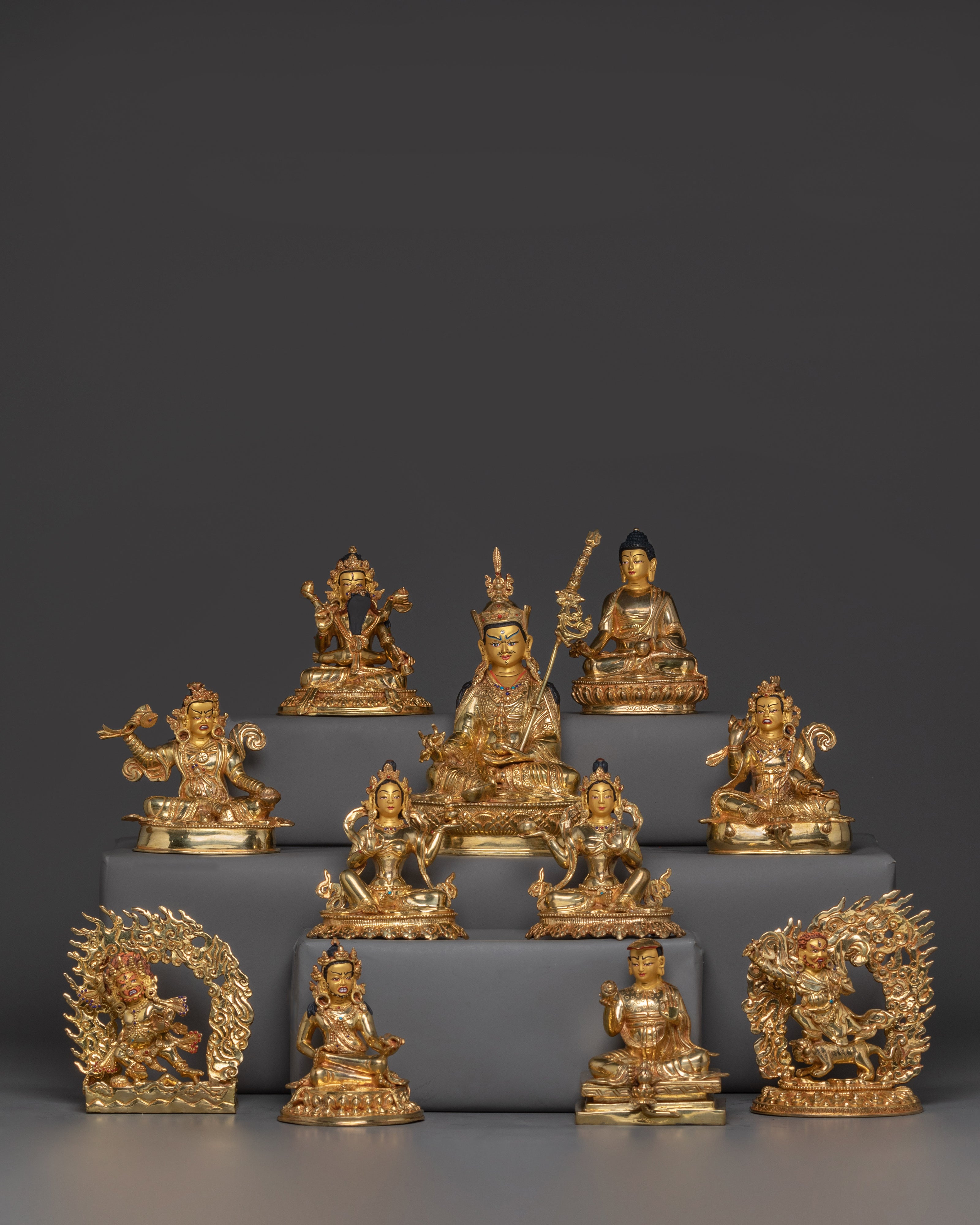 guru-rinpoche-and-eight-manifestations-statue