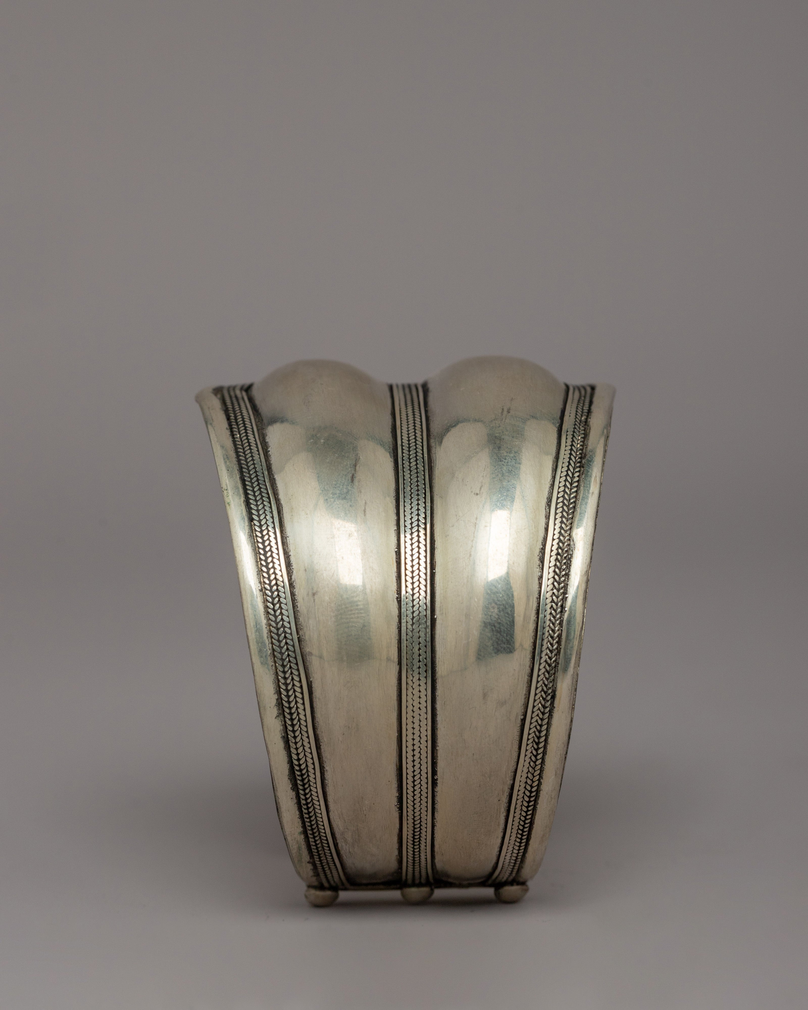 Two-Layer Bracelet | Tibetan Design for Spiritual Energy