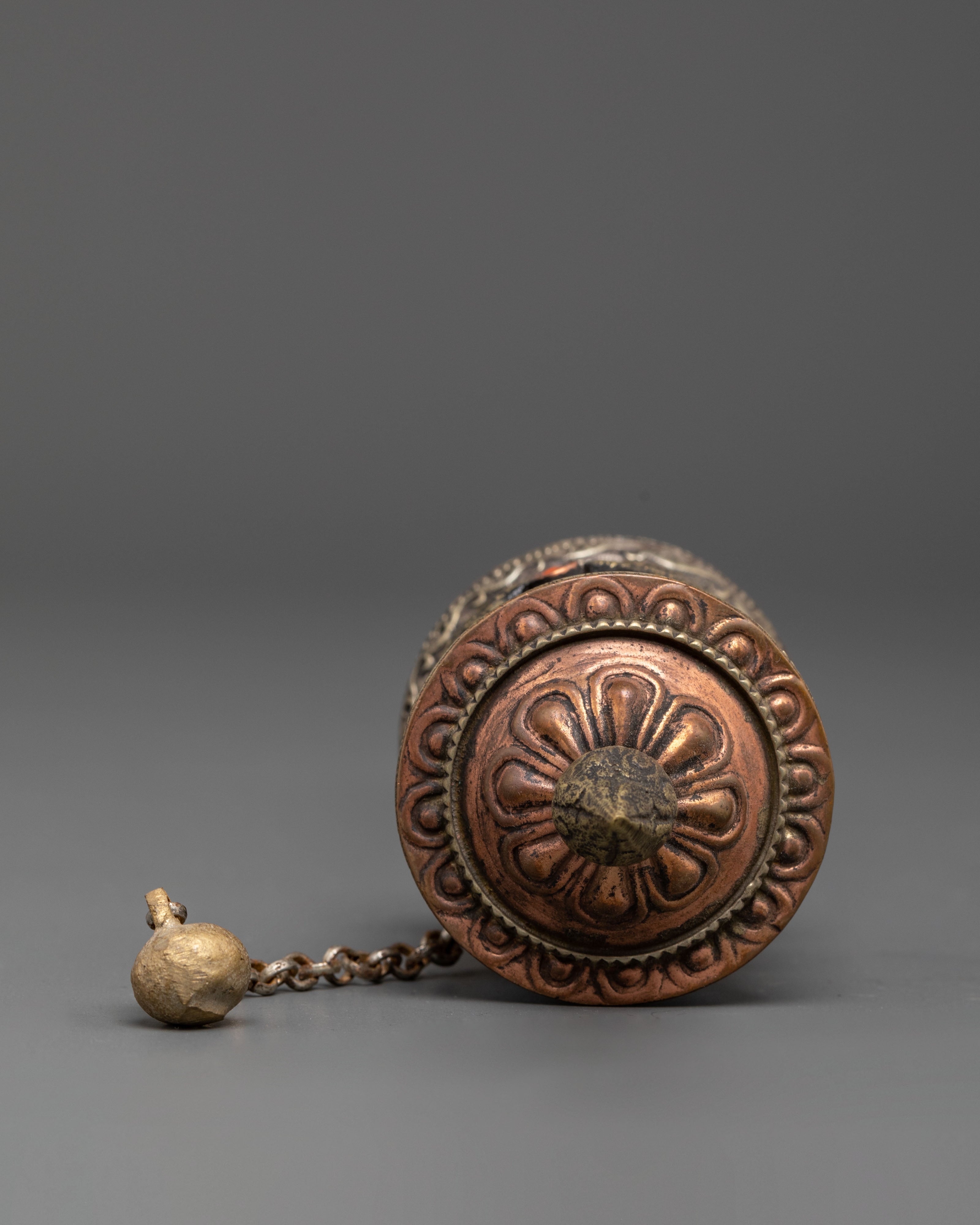 Tibetan Buddhist Mani Prayer Wheel | Symbol of Peace and Compassion