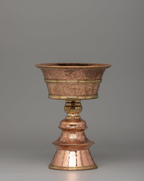 handcrafted-copper-butter-lamp