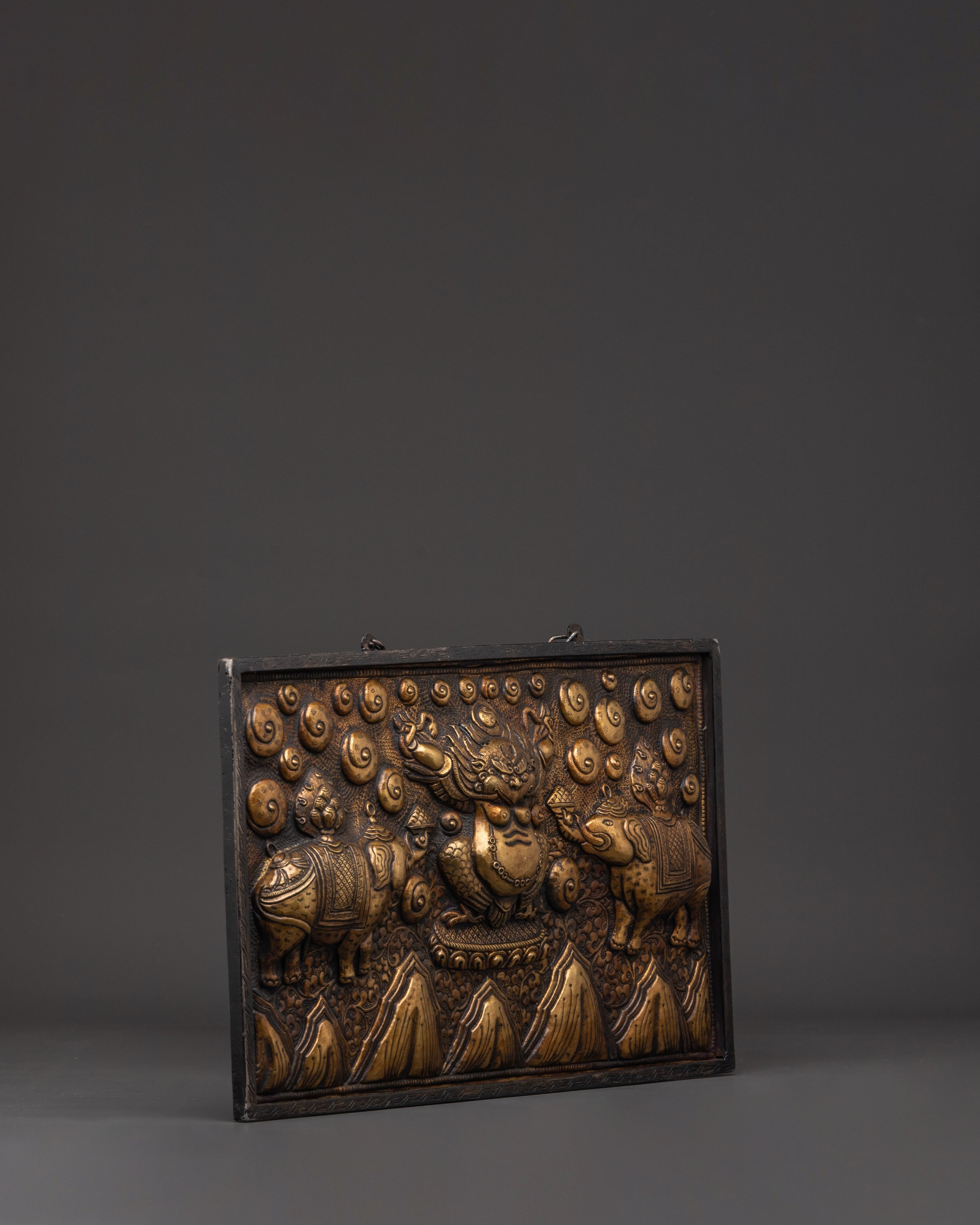 Brass Made Wall Hanging Artwork | Home Decor, Meditation Rooms & Spiritual Spaces