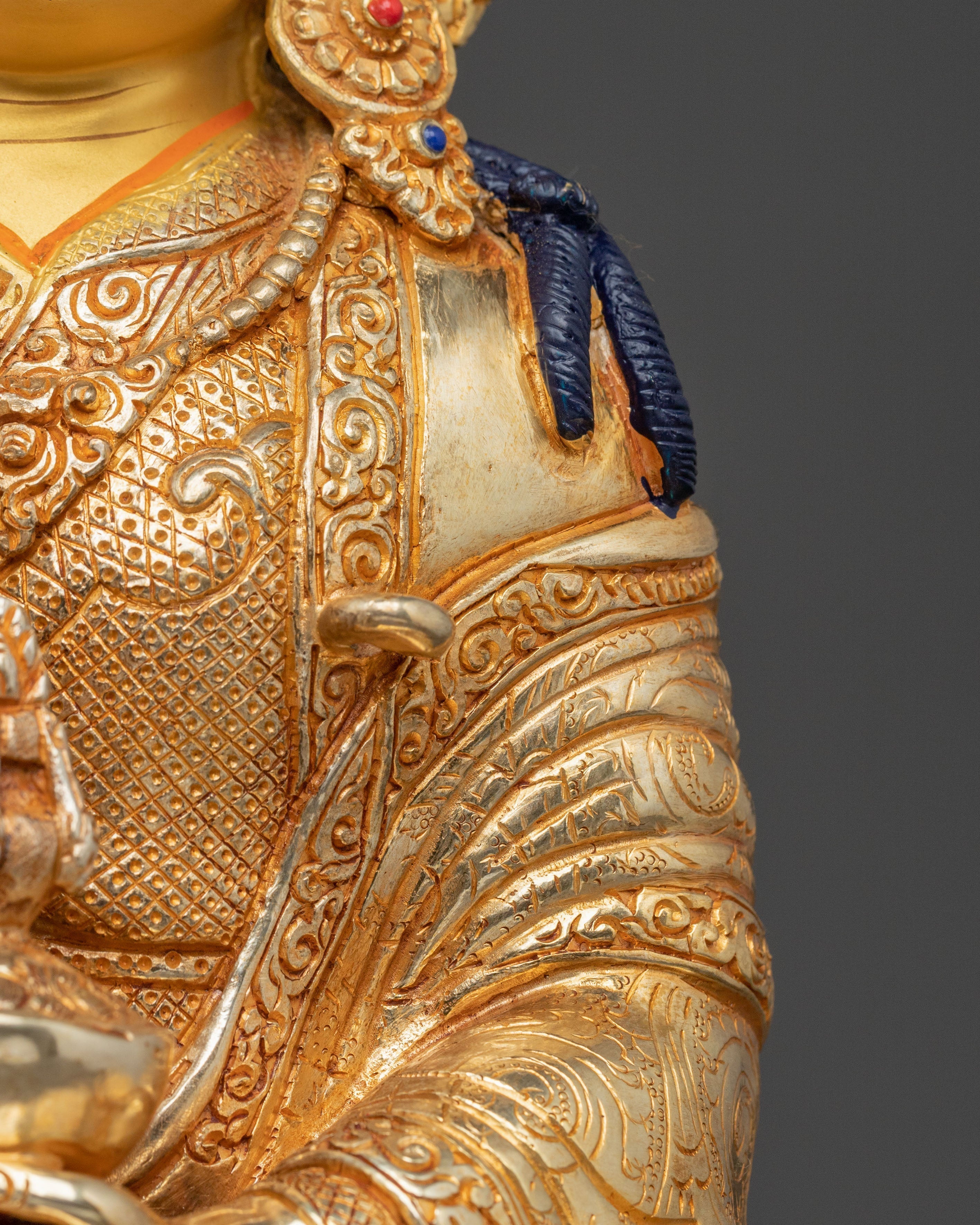 Dharma Master Guru Statue Set | Sacred Buddhist Art