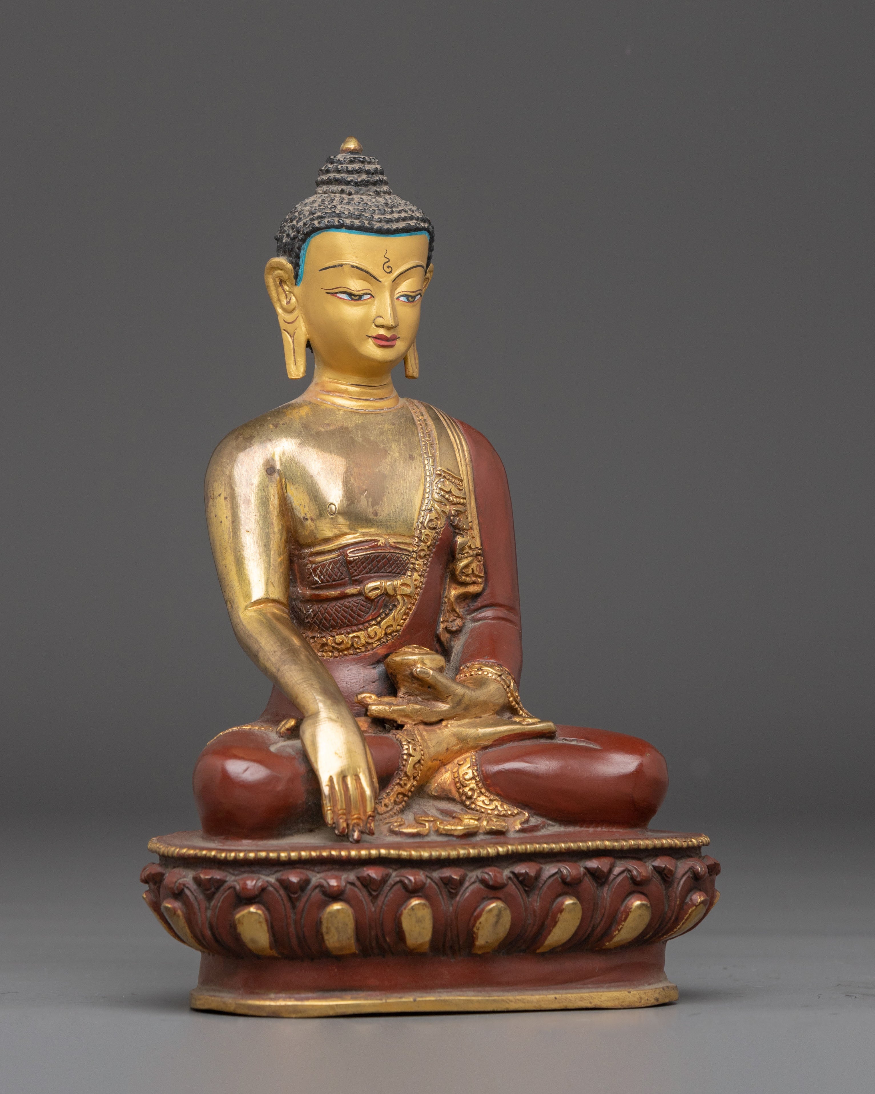 Handcrafted Figurine of Shakyamuni Buddha | Buddha of Wisdom and Compassion