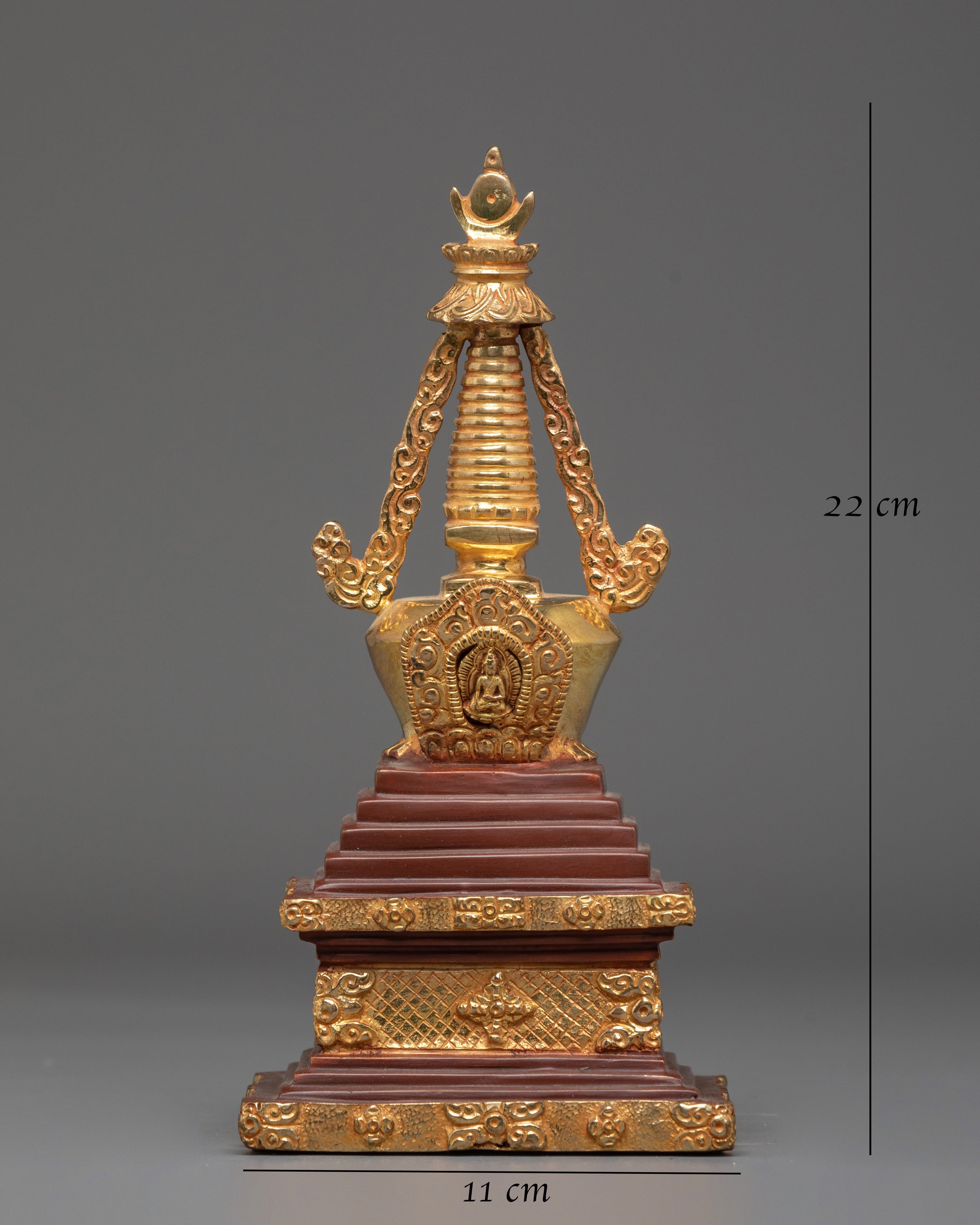 Tibetan Handmade Buddhist Stupa | Space of Enlightenment