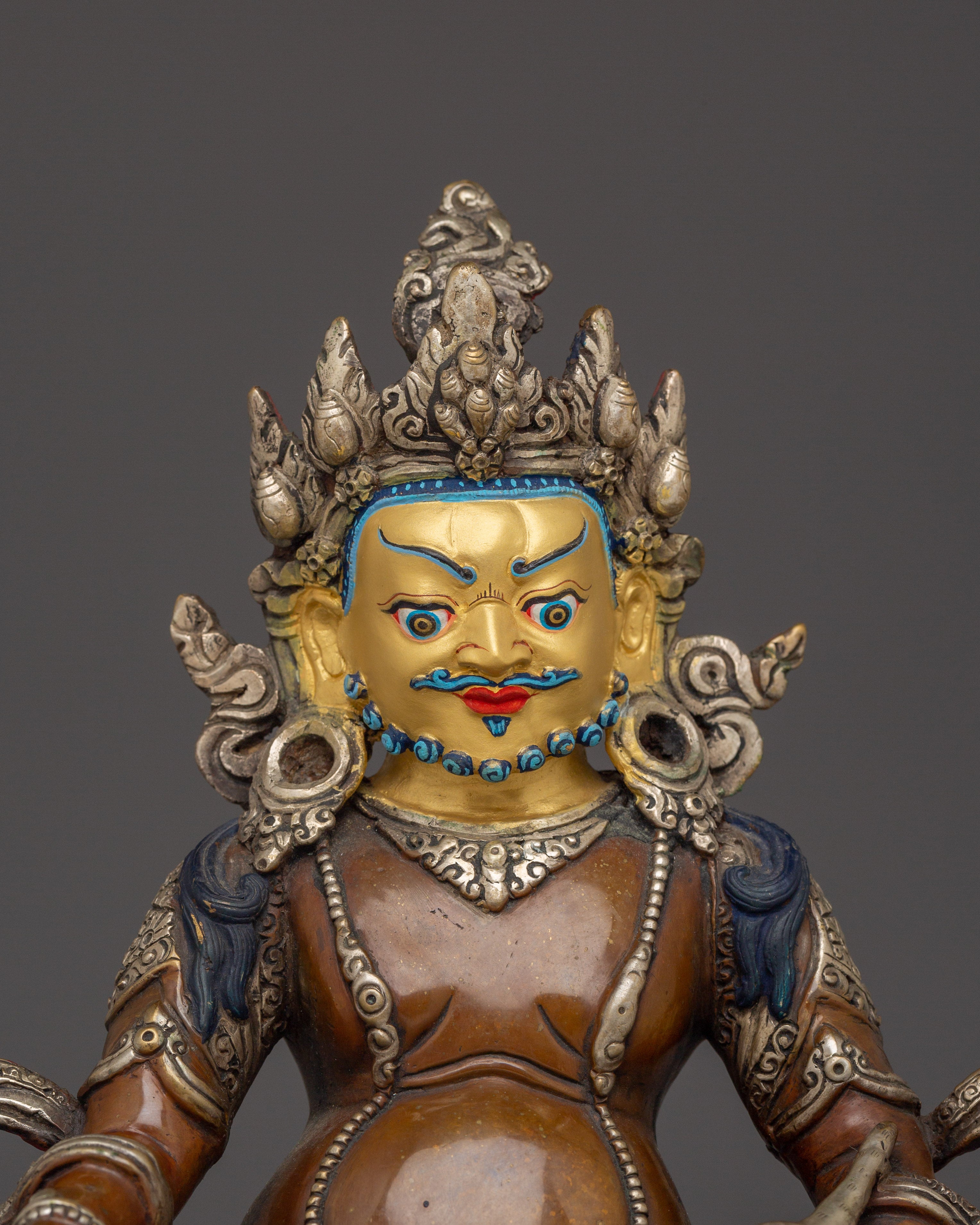 Buddhist Prosperity, Dzambhala | Tibetan Artwork