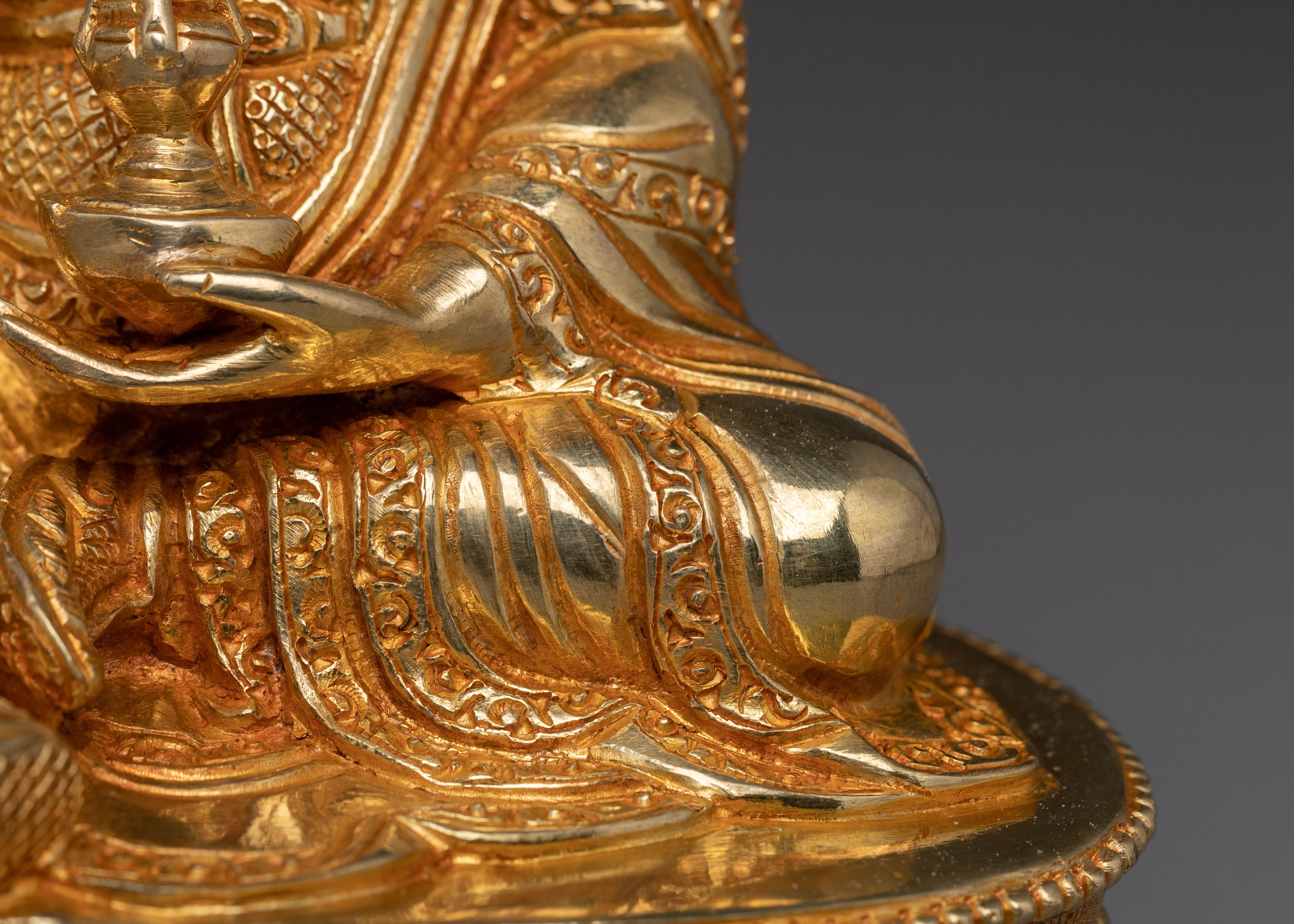 Tantric Teacher Guru Rinpoche Statue | Padmasambhava Decor Figurine