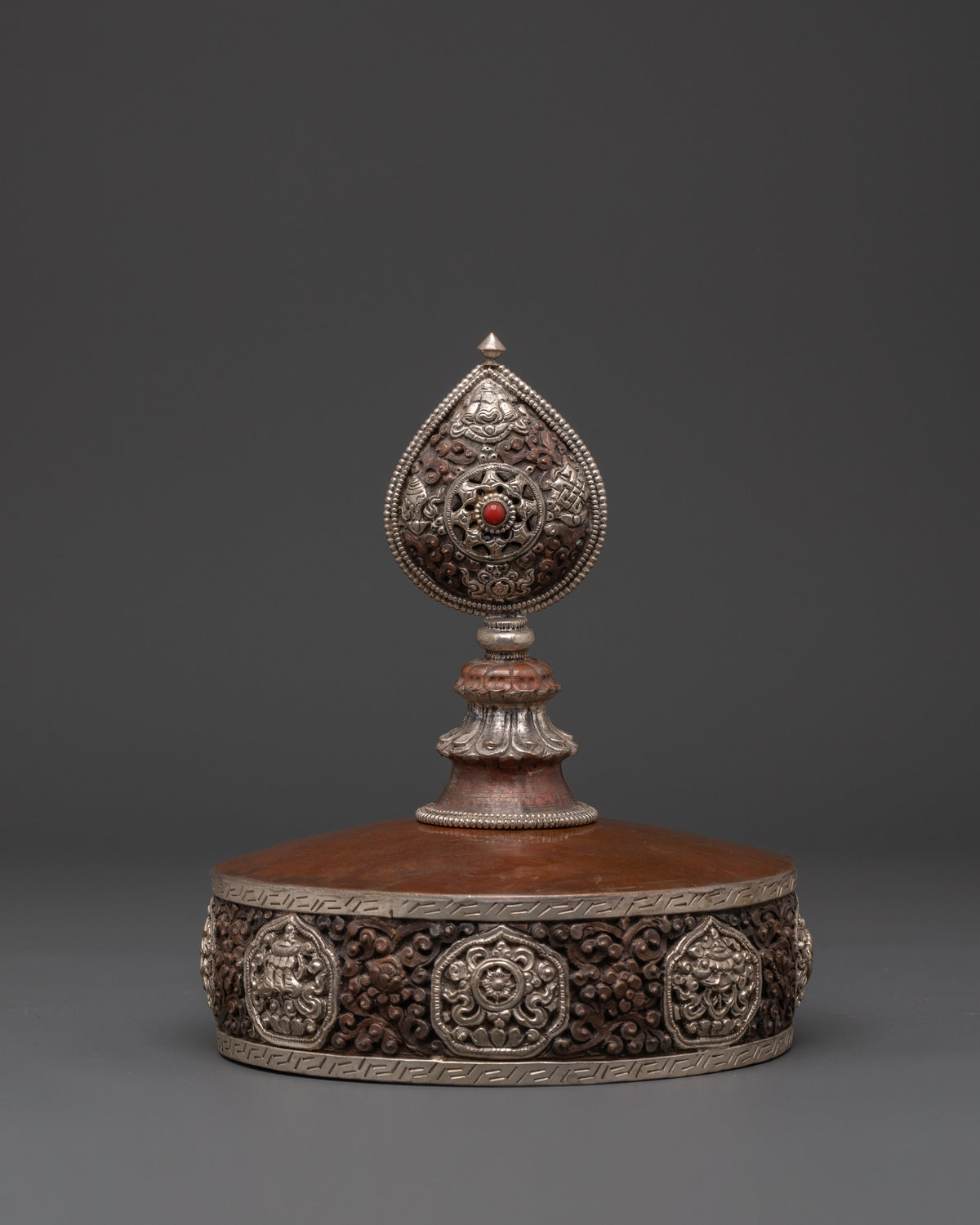 Handmade Buddhist Altar Mandala | Sacred Ritual Offering Object