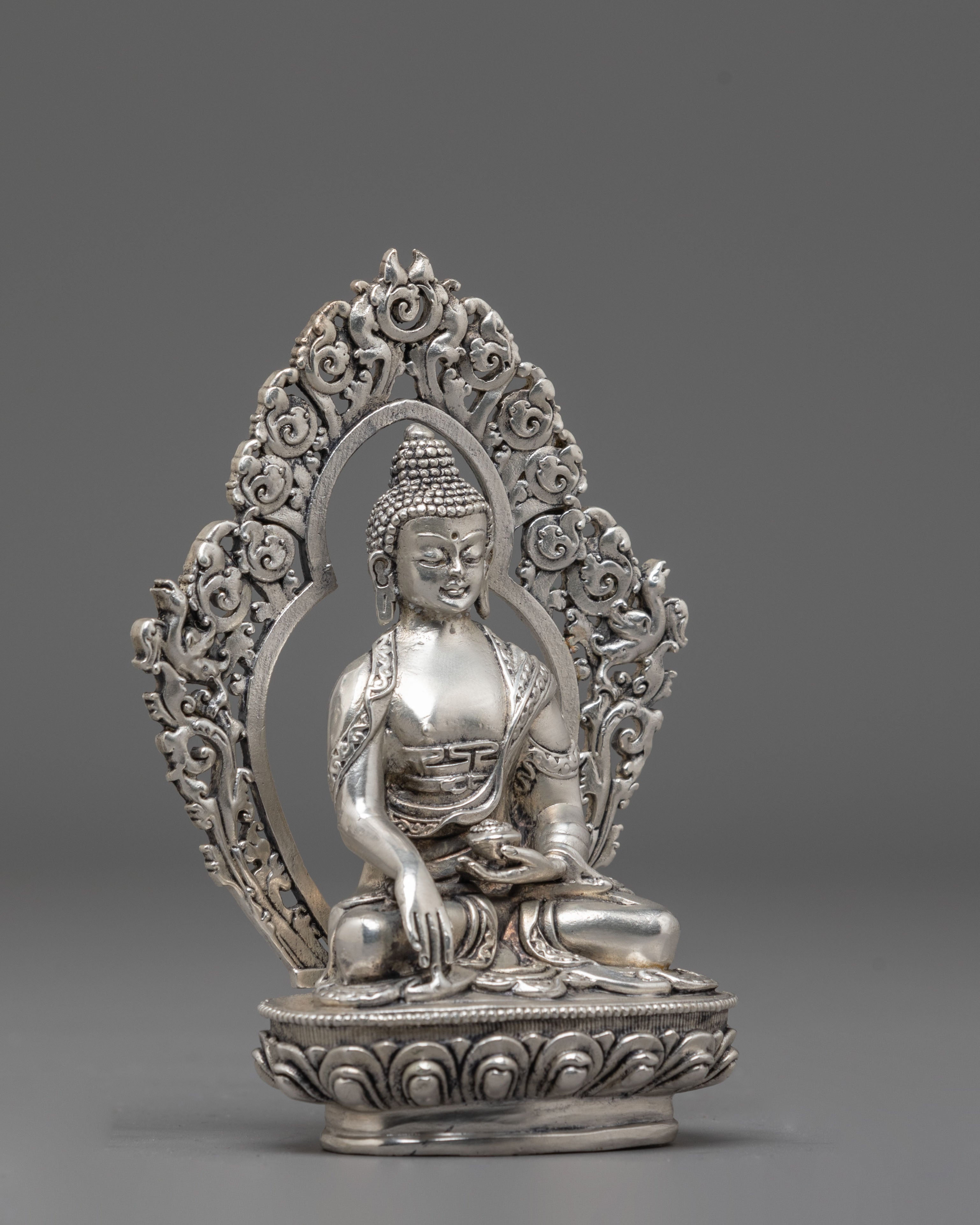 Handmade Enlightened One Shakyamuni Buddha Statue | Buddhist Meditation Decor