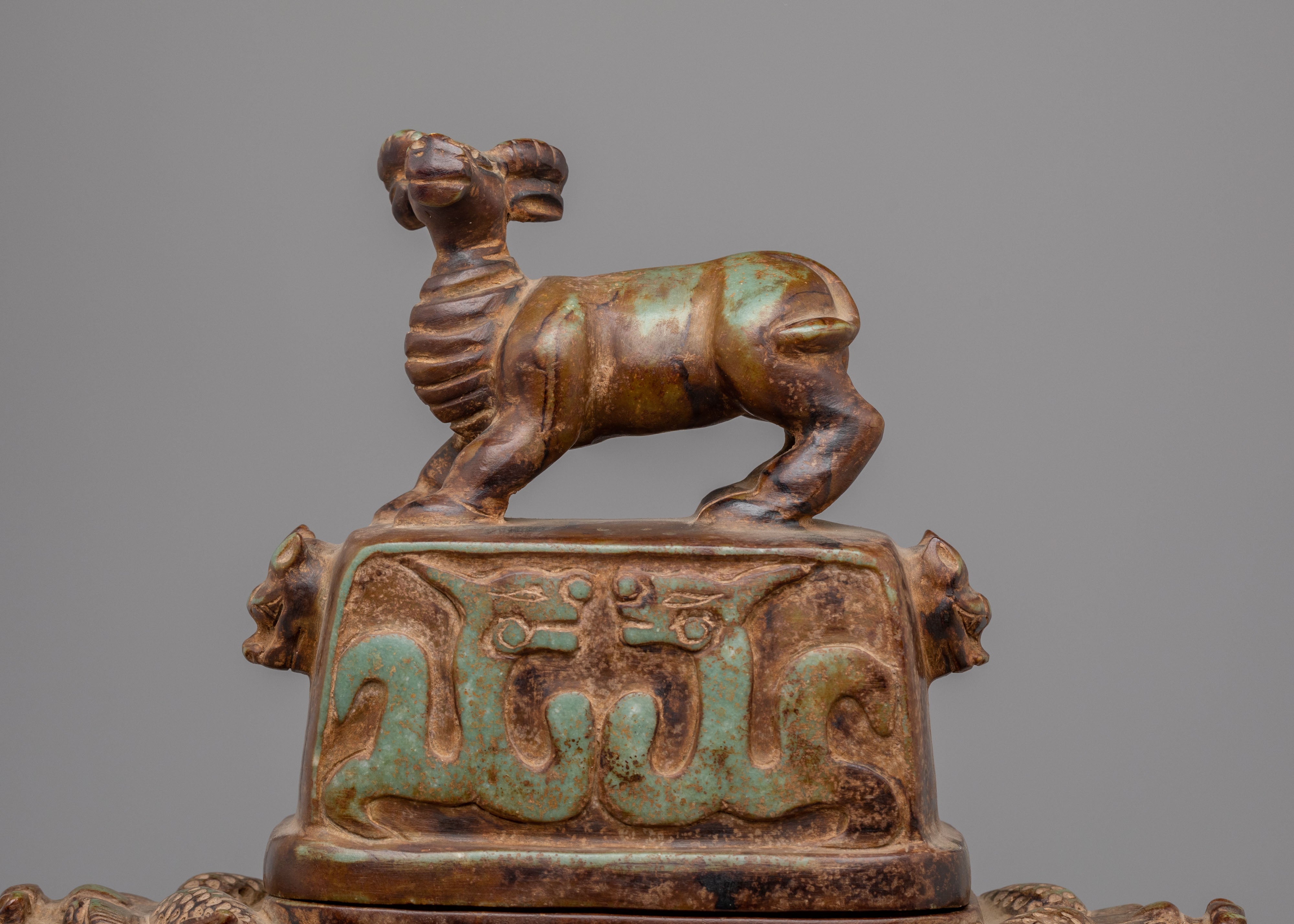 Decorative Jewellery Box | Traditional Himalayan Stone Carving