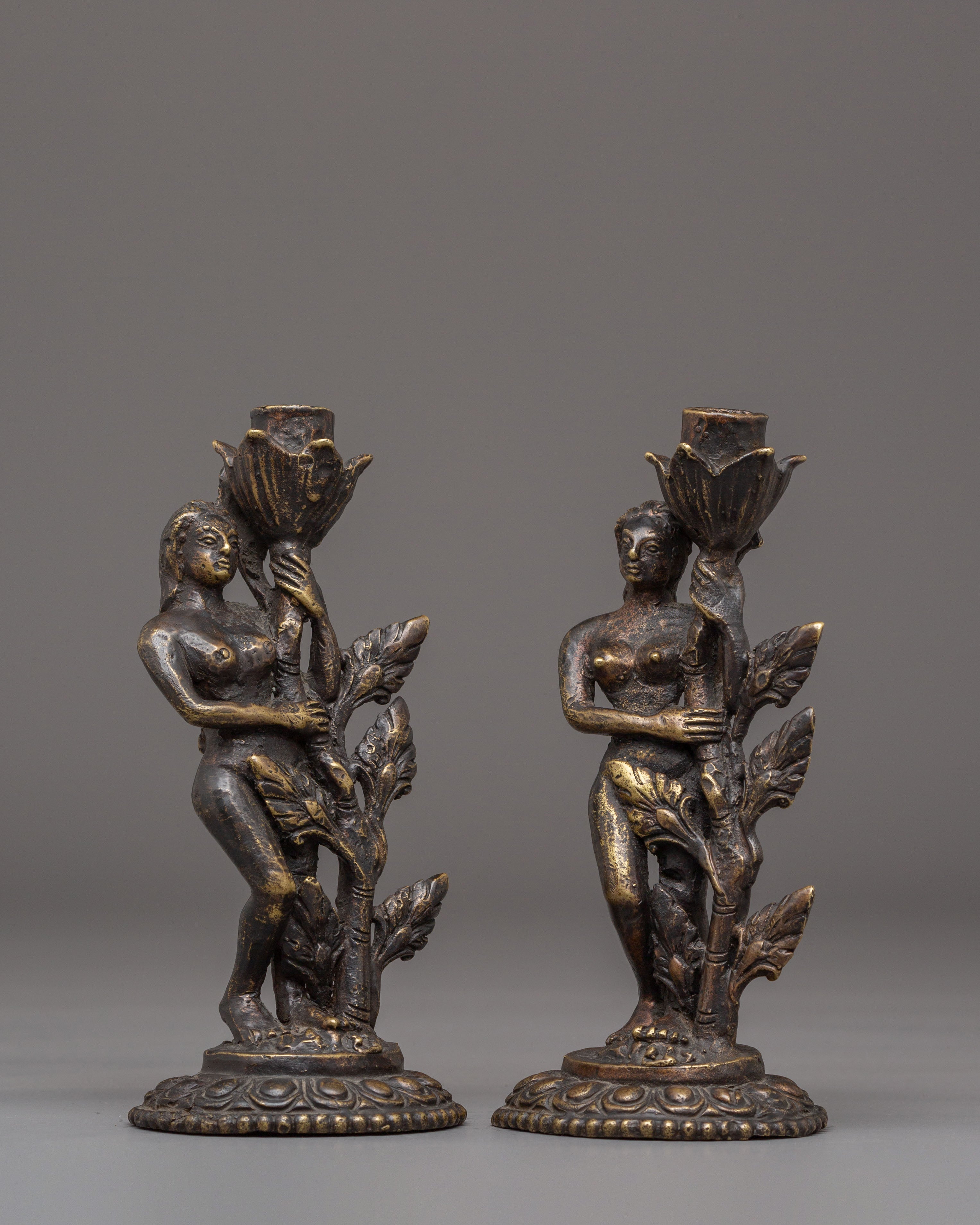 Handmade Candle Holder Set | Handcrafted Oil Lamp