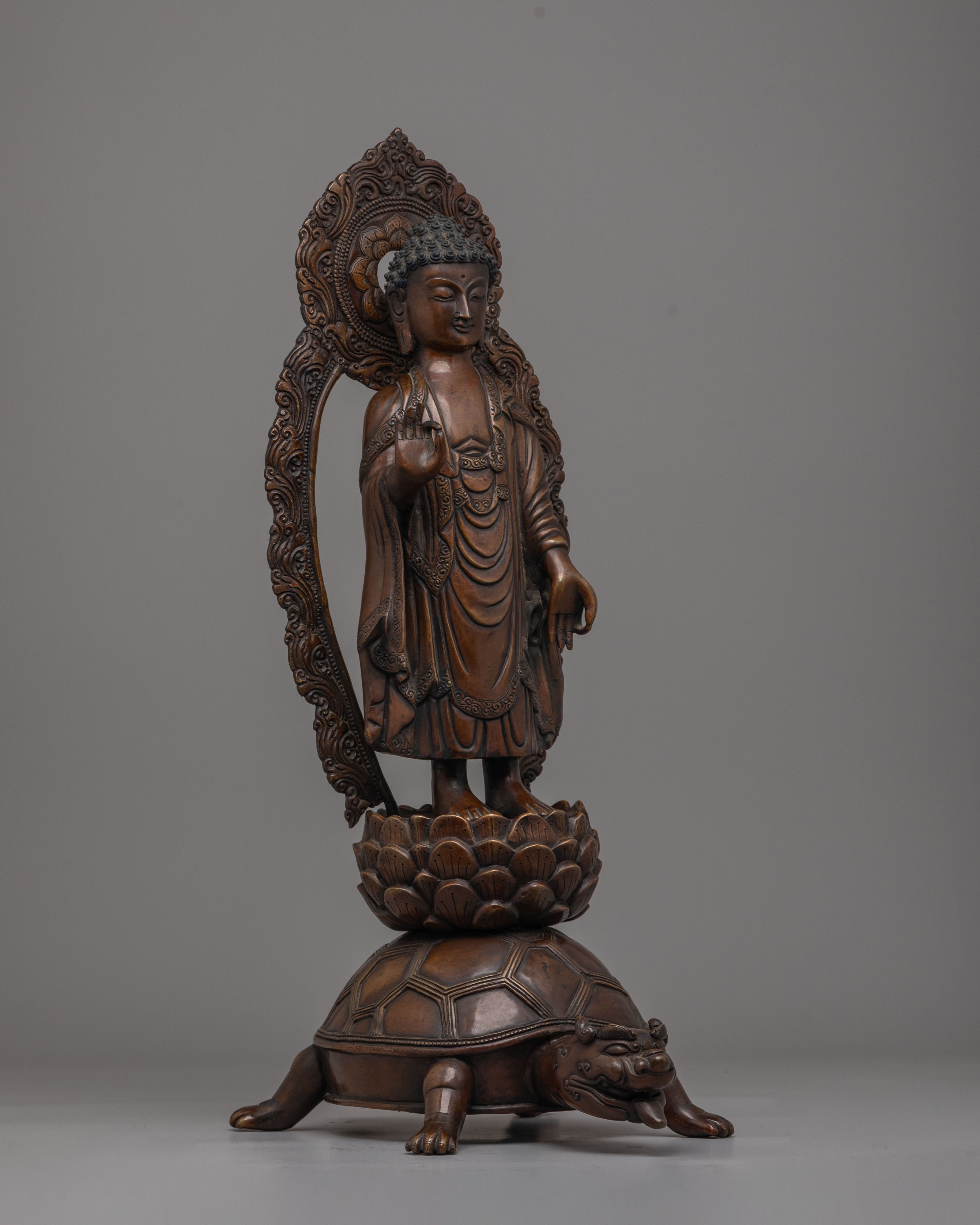 Tibetan Dipankara Buddha Statue | Statue for Home Altar and Meditation Space