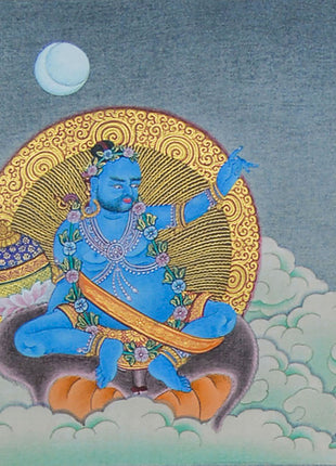 Hand-Painted Hevajra Thangka for Home Deco | A Great Compassion of Vajrayana Buddhism | Nepal Art