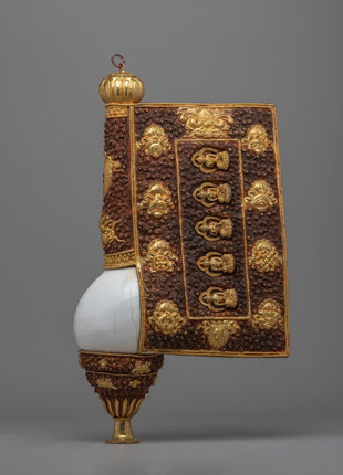 Tibetan Buddhist Offering Conch