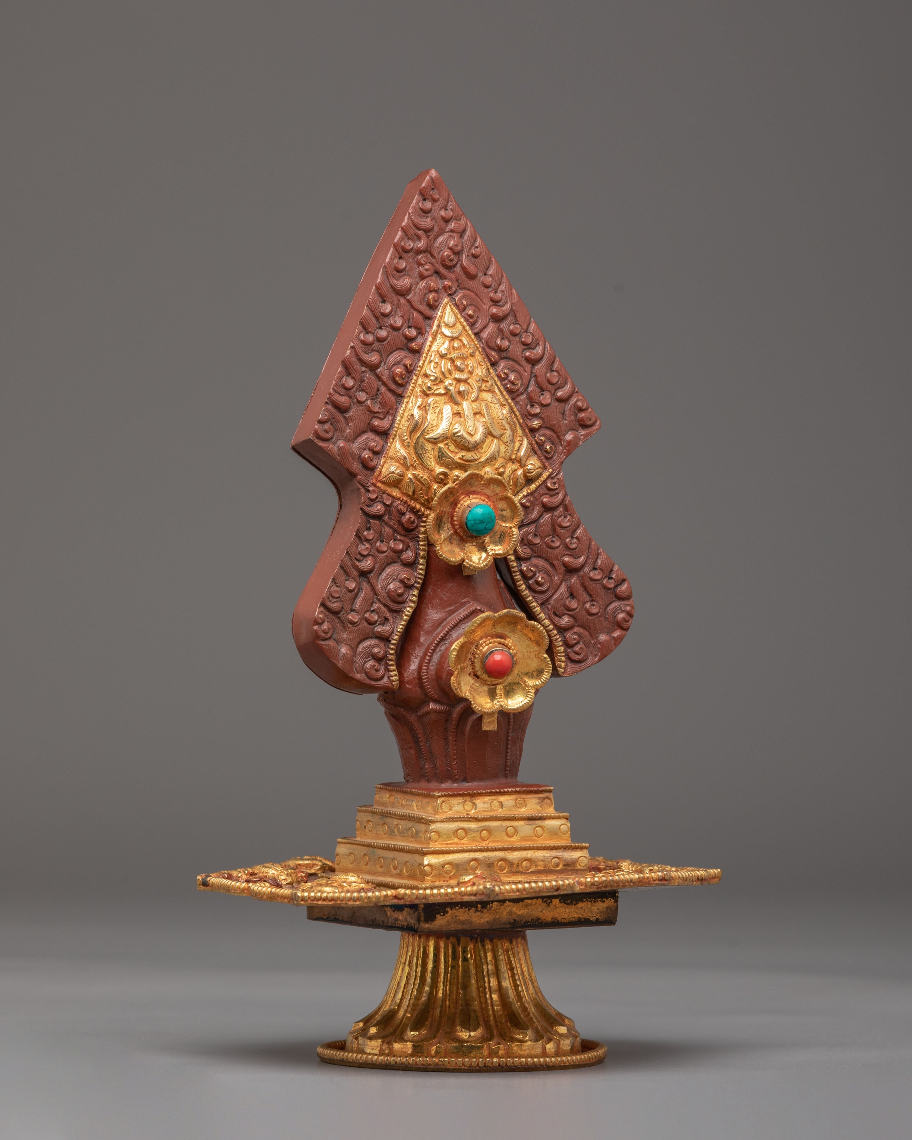 Traditional Buddhist Long Life Vase | Buddhist Copper Vase
