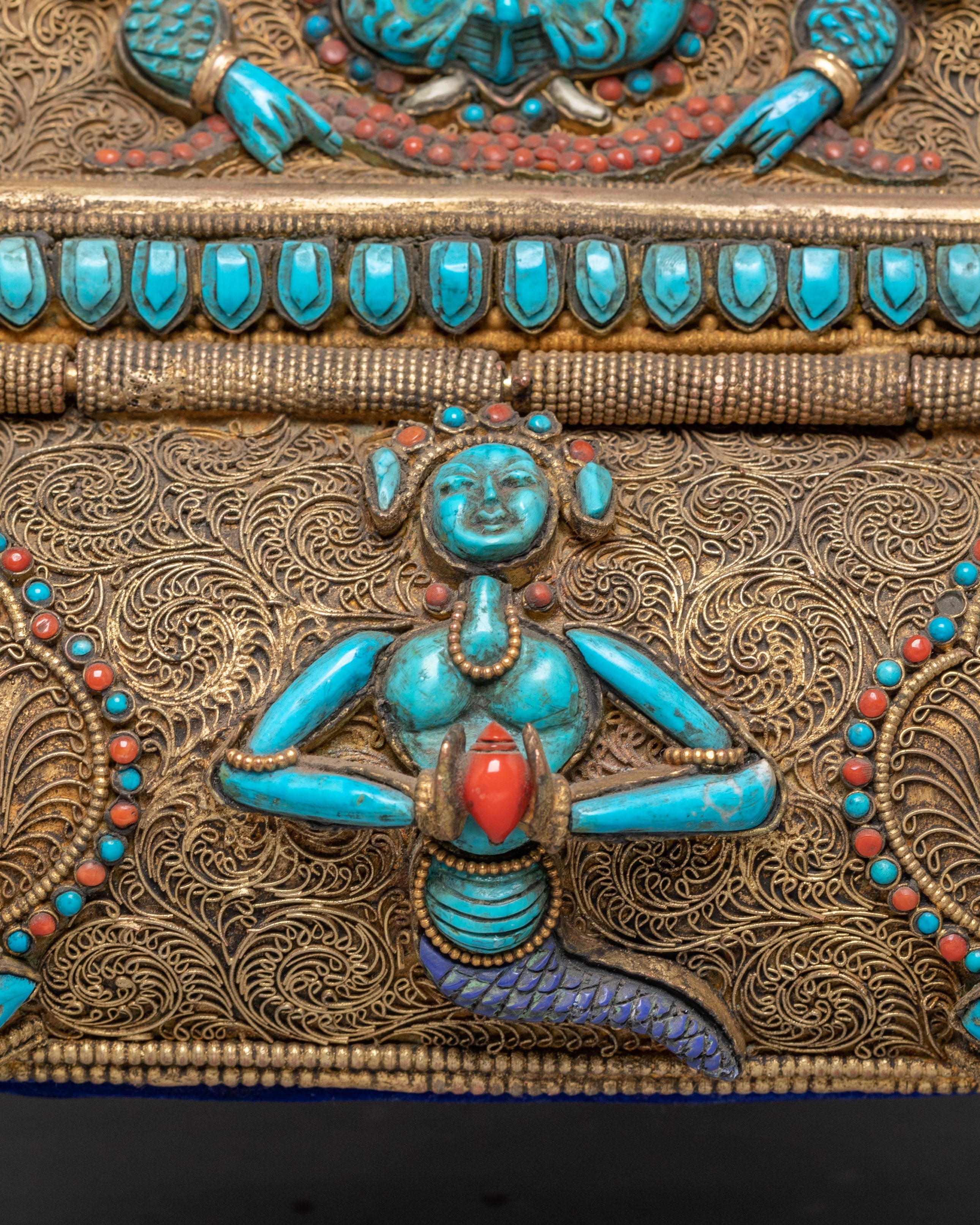Handmade Tibetan Treasure Box Set | Himalayan Ritual Boxes