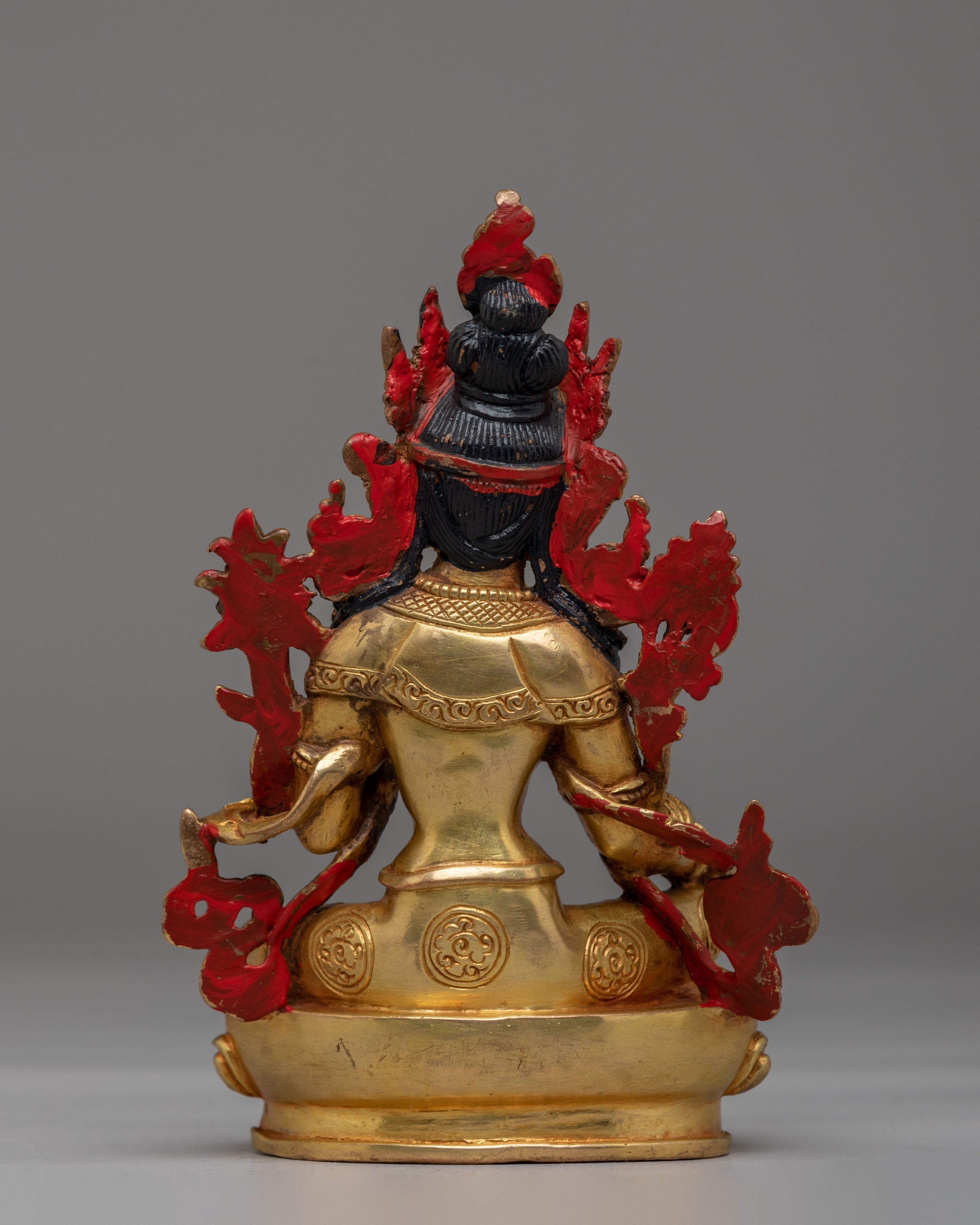 Tibetan Green Tara Deity Figurine | Traditional Tibetan Artwork
