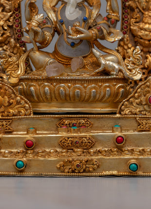 Elephant-Headed Ganesha Statue | God of Prosperity, Success, and New Beginnings