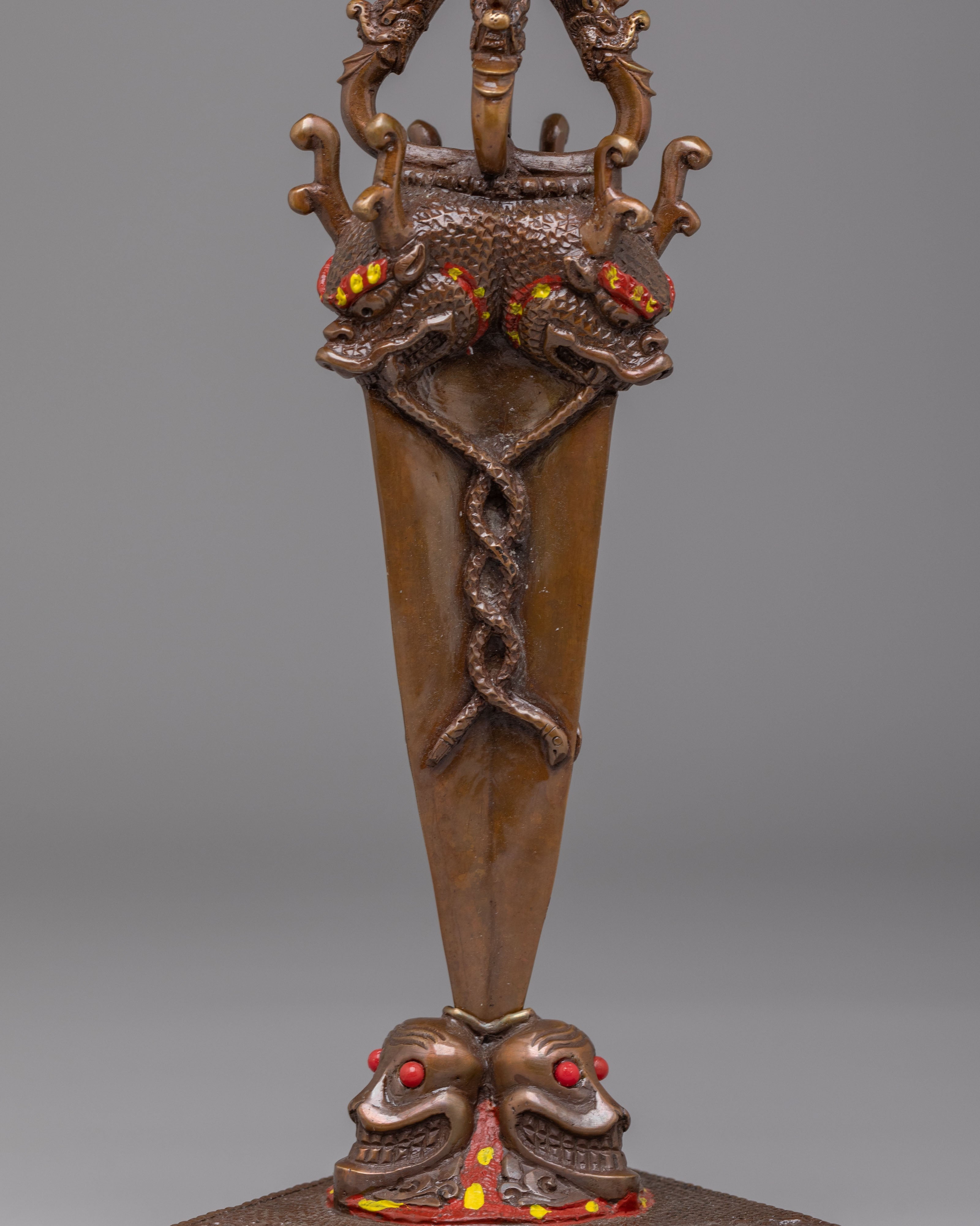 Ceremonial Ritual Phurba | A Sacred Buddhist Dagger for Transformation