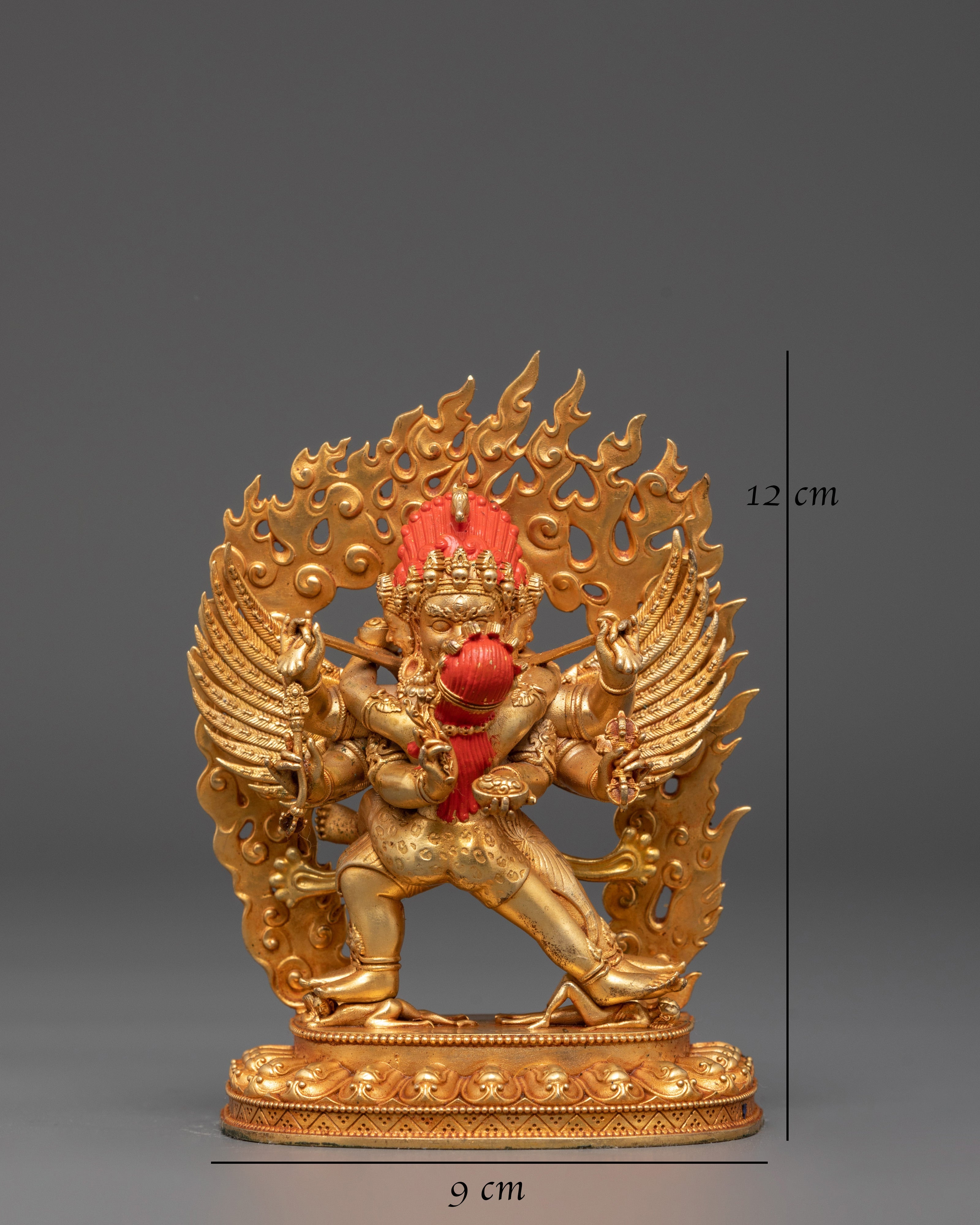 Buddhist Protector Hayagriva with Consort Statue | Fierce Manifestation of Compassion