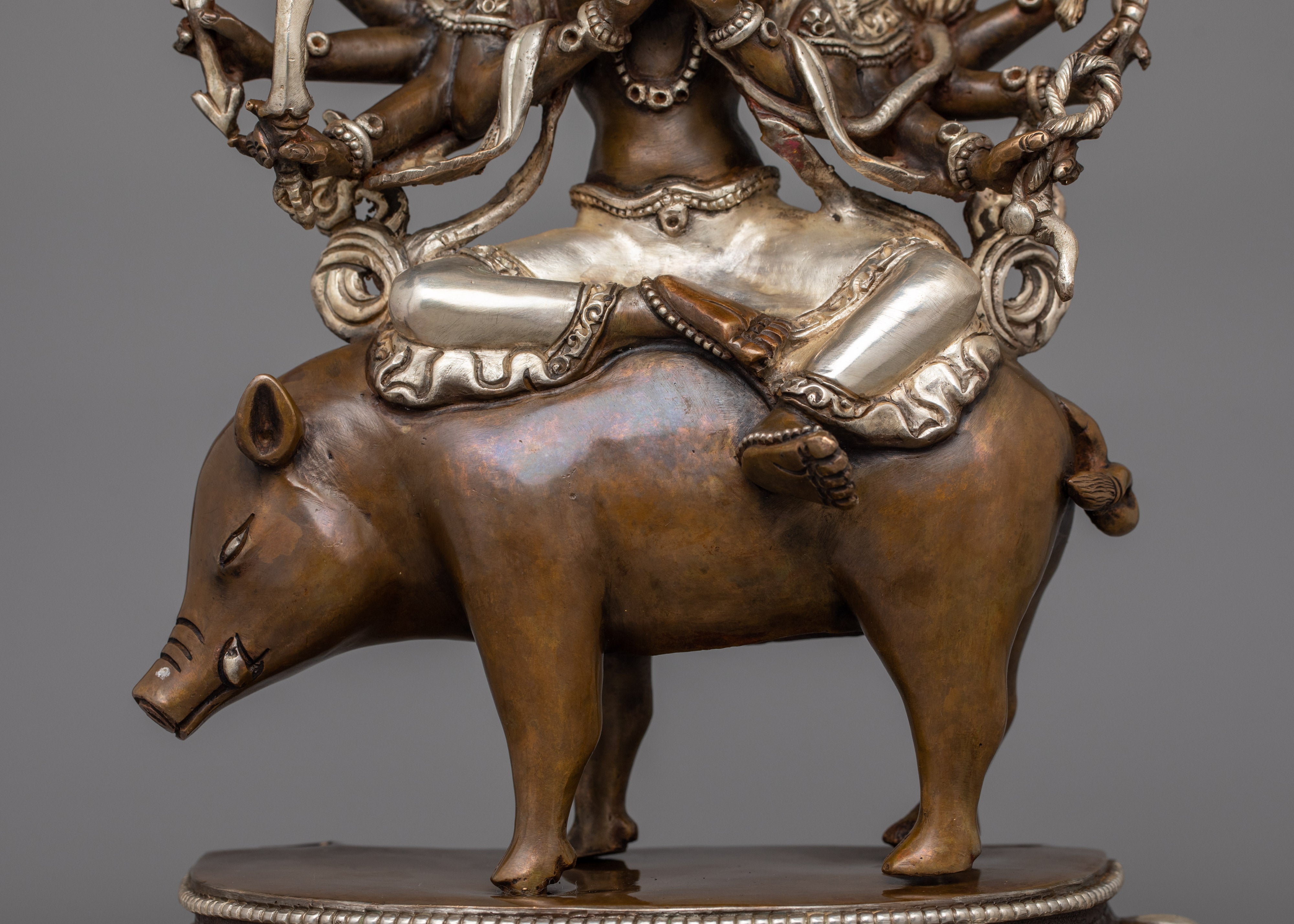 Goddess Marichi Buddha Statue | Handmade Nepalese Sculpture