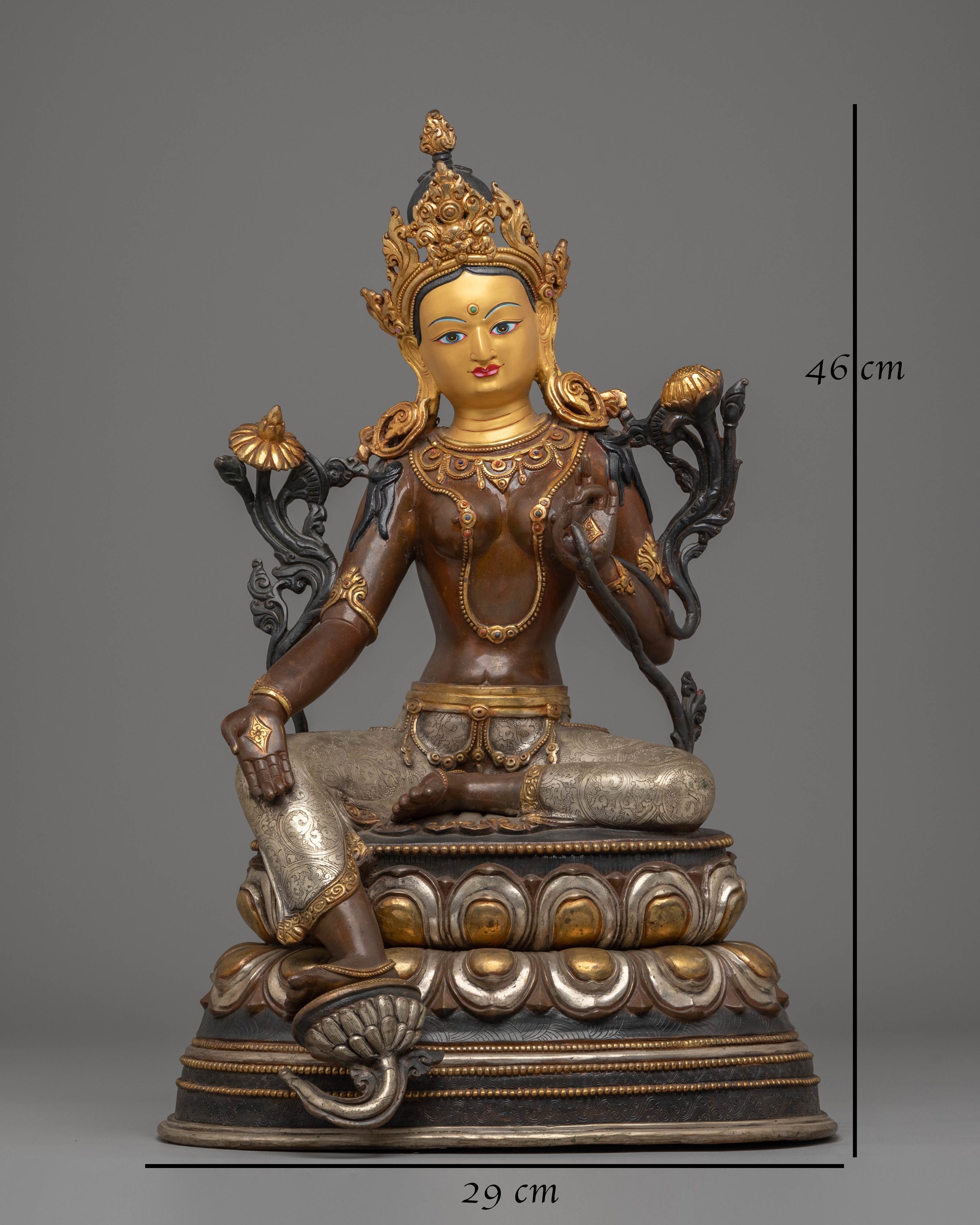 Sacred Shyama Tara Statue | Mother of Buddhas