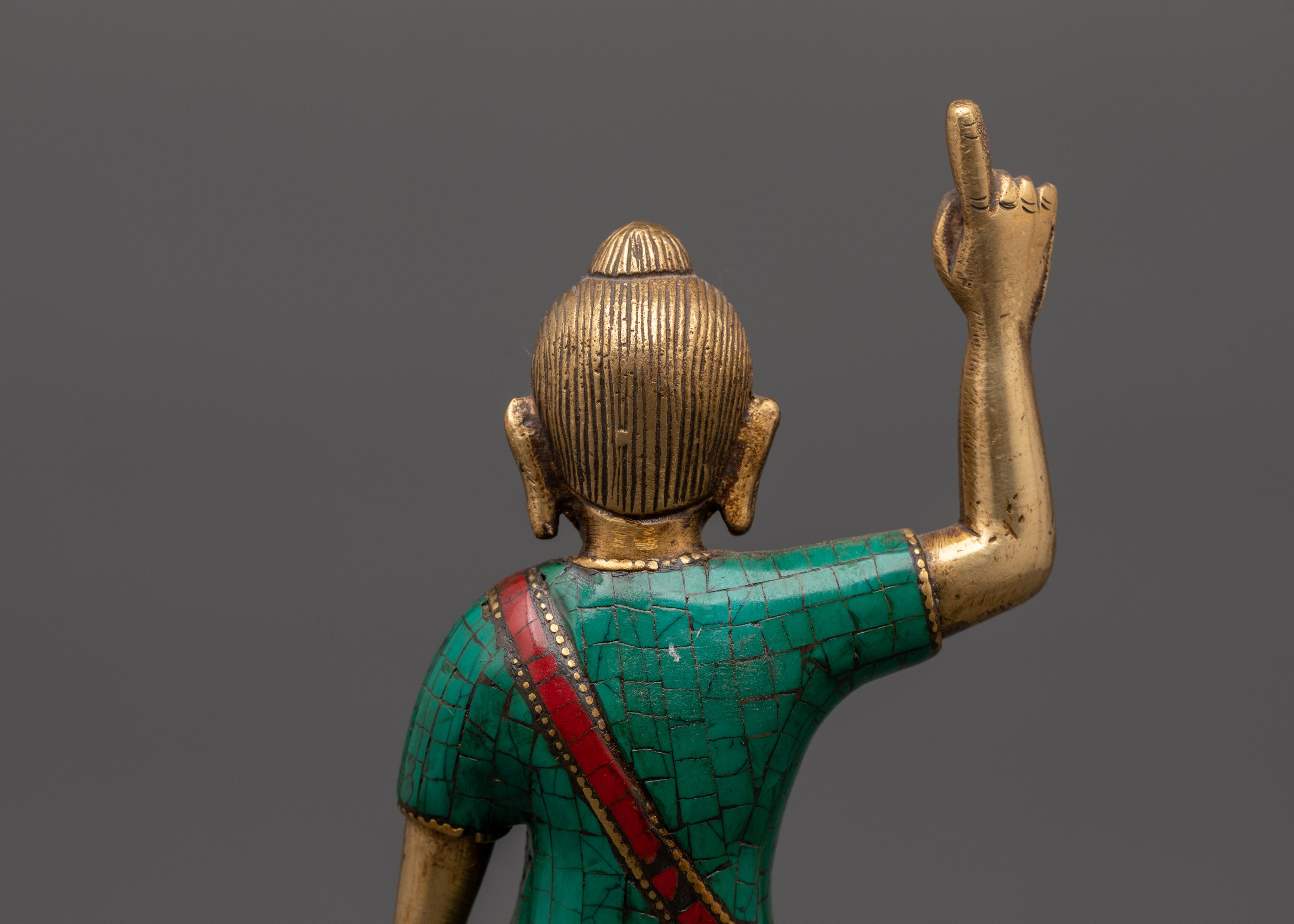 Siddhartha Gautama Brass Statue | Spiritual Decor