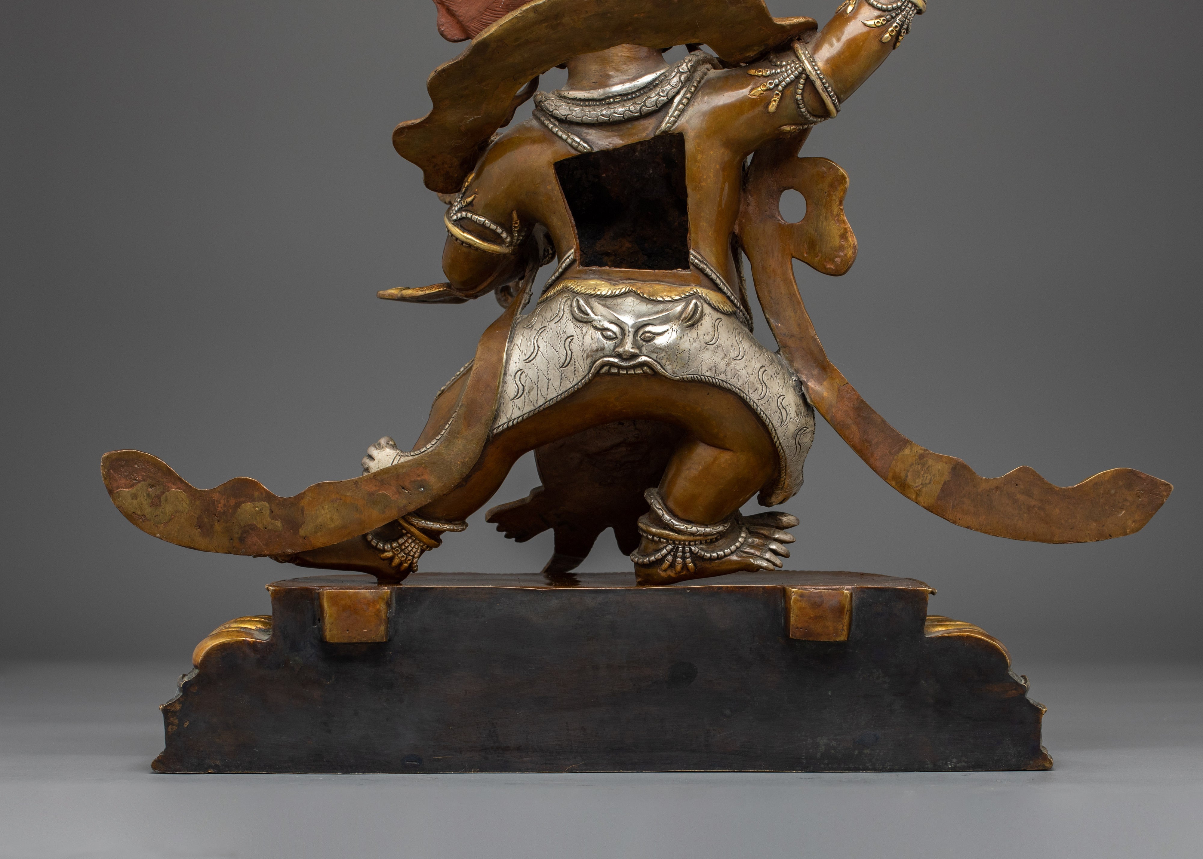 Divine Bodhisattva Vajrapani Statue | Wrathful Chana Dorje Sculpture