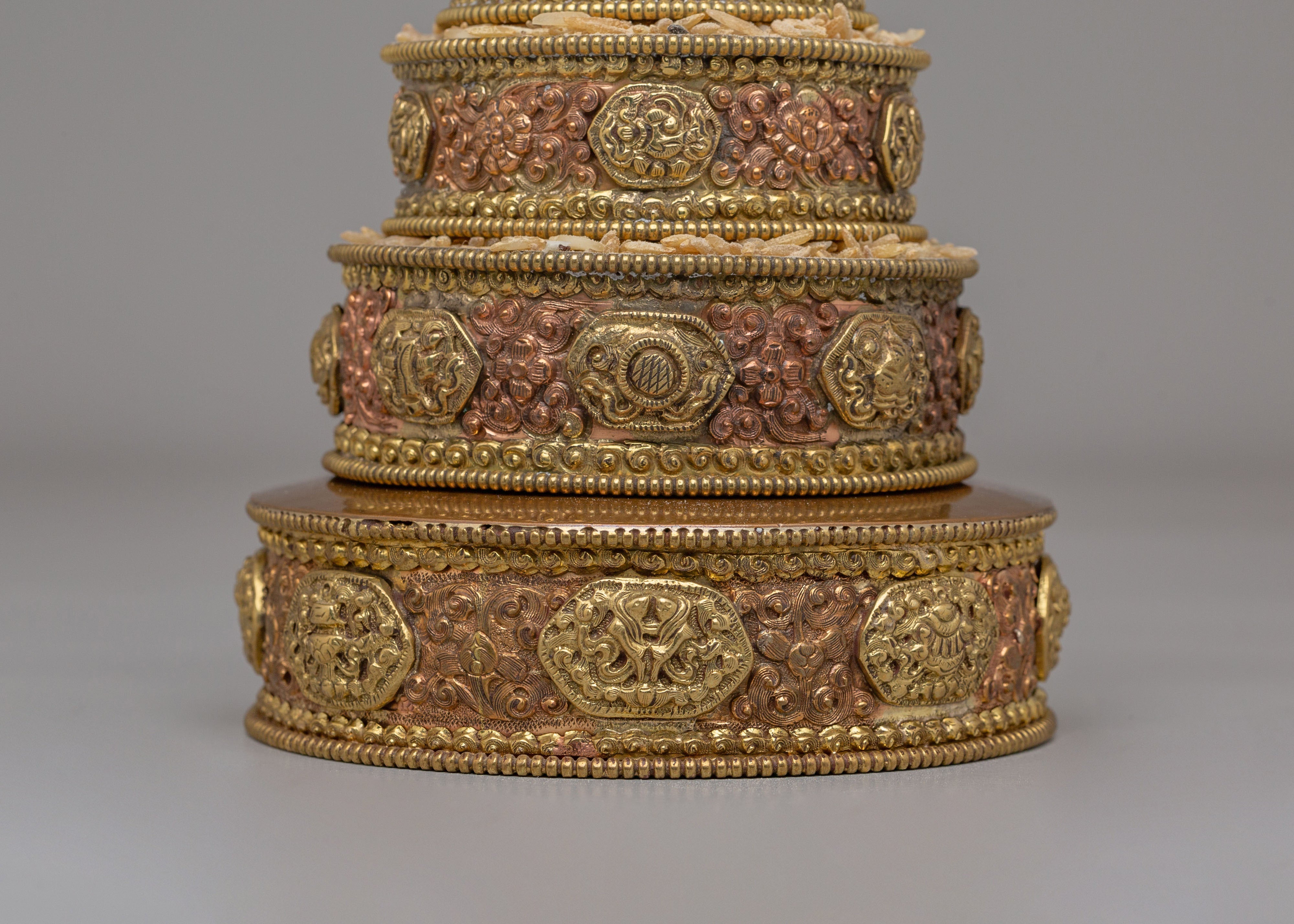Vajrayana Mandala Offering for Ritual | Tibetan Ritual Altar Set