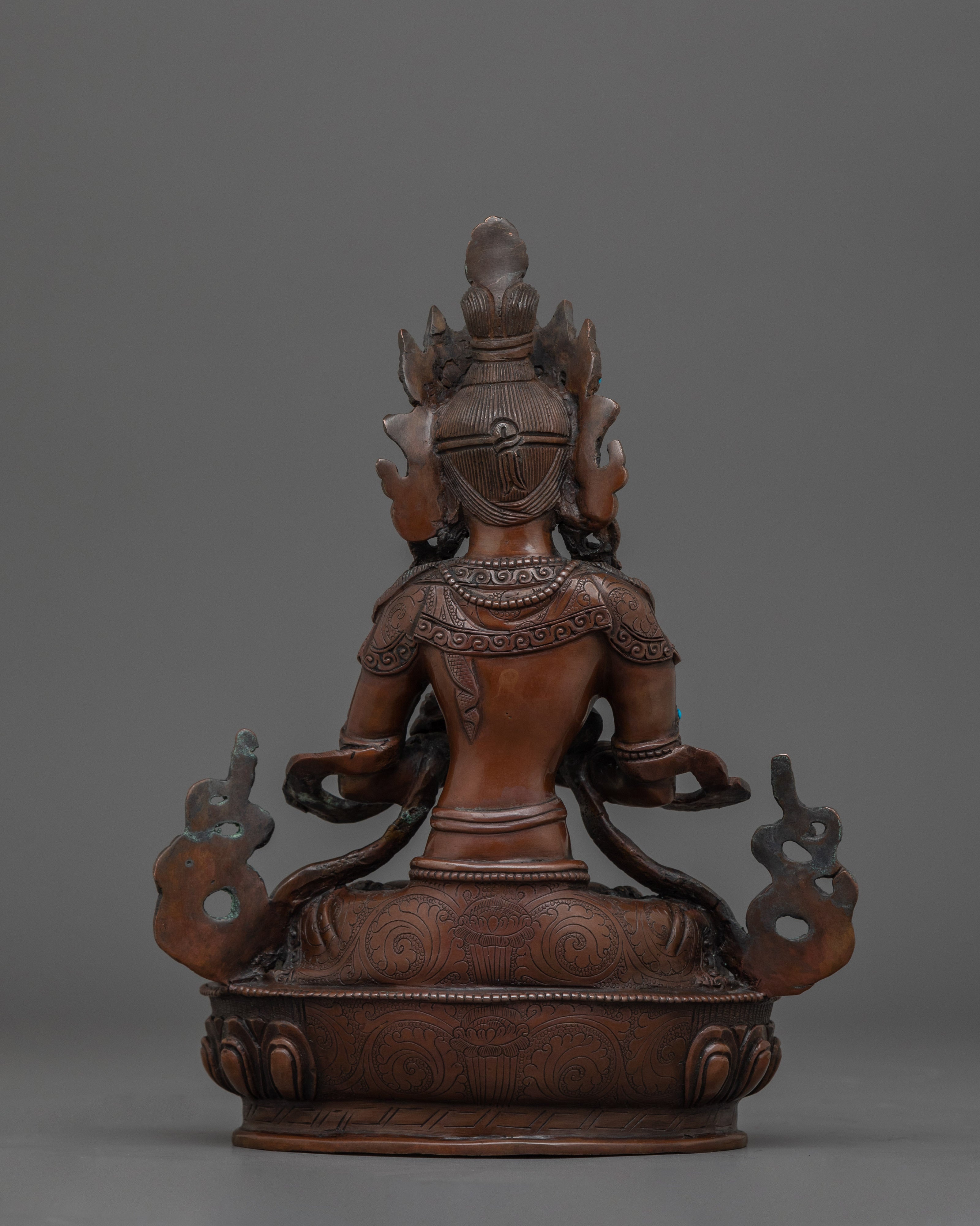 5.7 Inches Vajradhara Statue  |The Primordial Buddha of Ultimate Truth