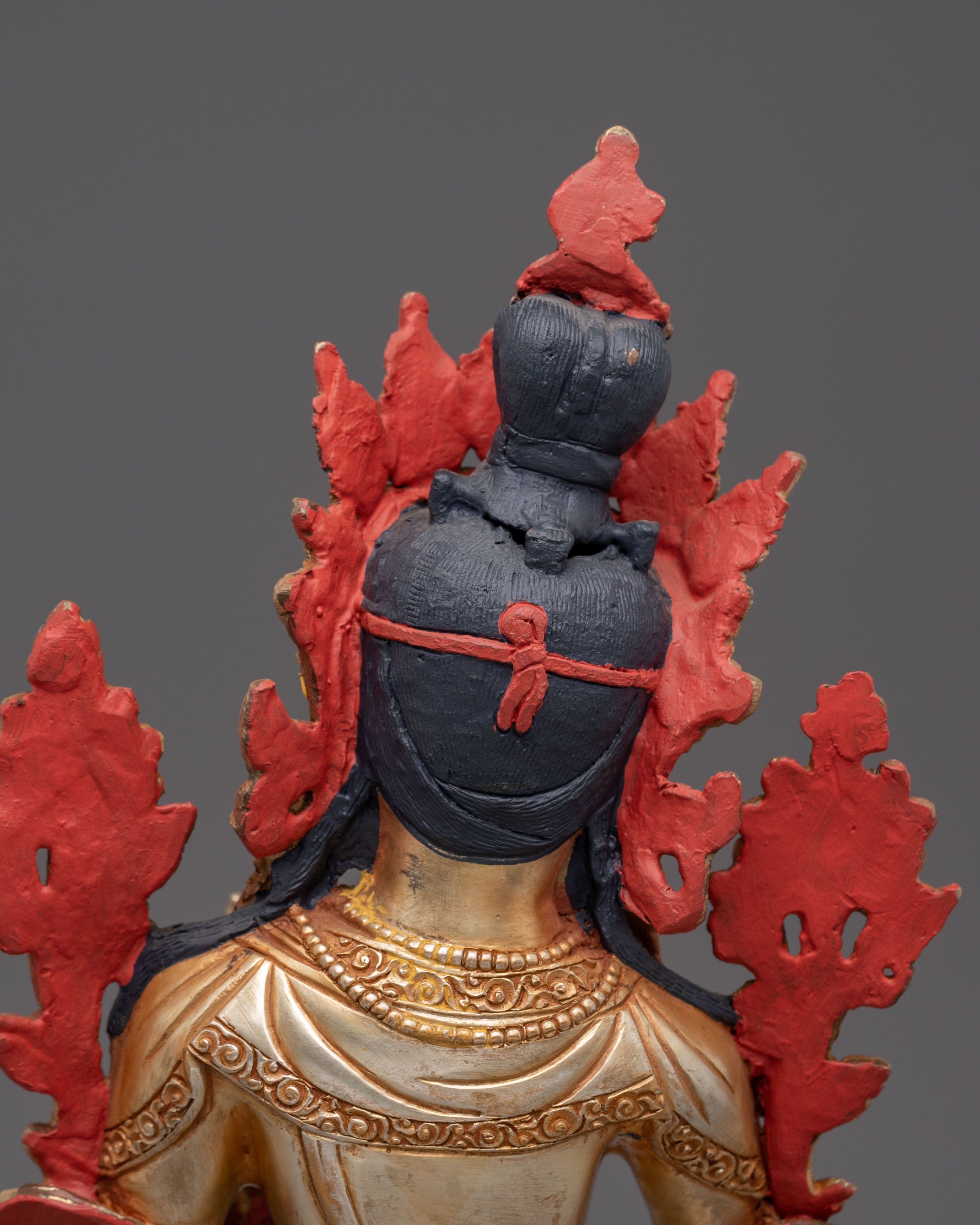 Meditation Goddess White Tara Statue | Symbol of Compassion and Healing