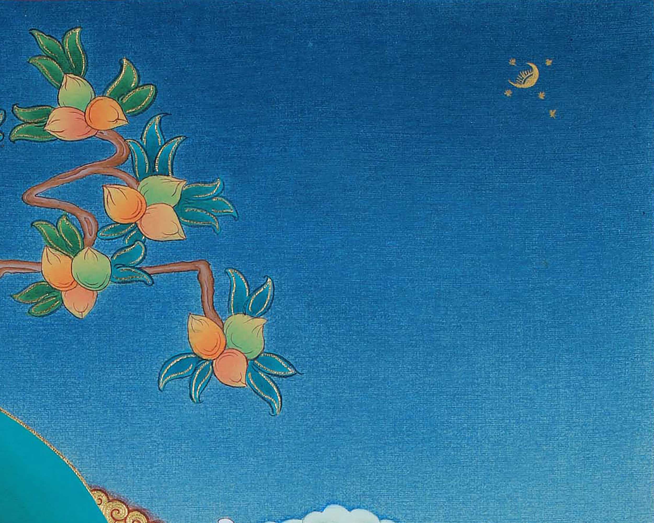 The Spiritual Elegance of White Tara | Goddess of Longevity | Traditional Hand painted Thangka