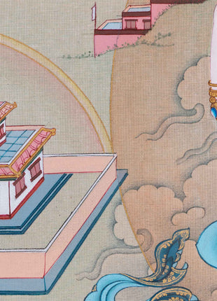 Chenrezig Thangka for Inner Peace | Exquisite Tibetan Masterpiece | Bodhisattva of Compassion