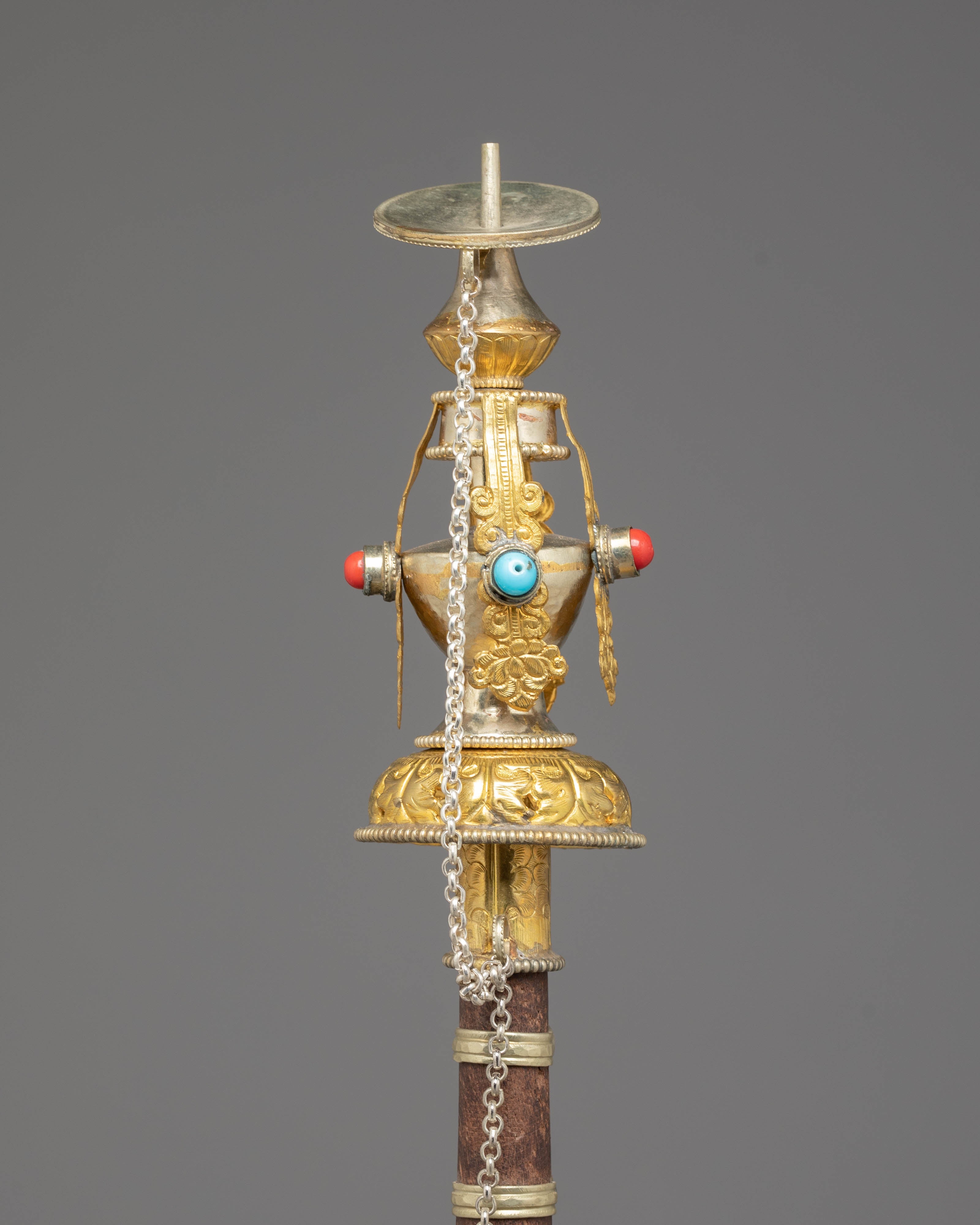 Gyaling Set for Ritual Ceremonies | Buddhist Temple Instrument Decor