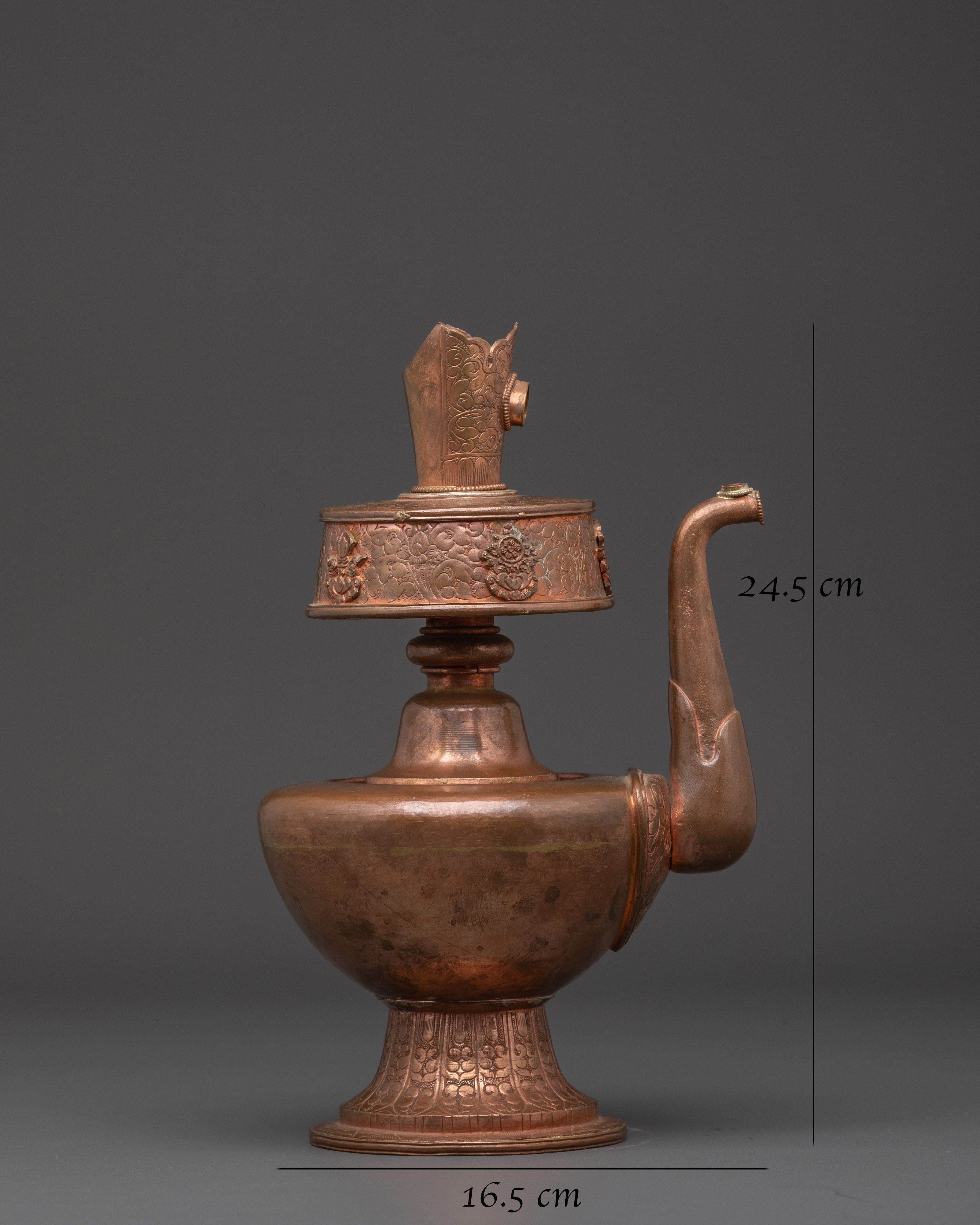 Copper Bhumba Set for Rituals | Altar & Spiritual Practice